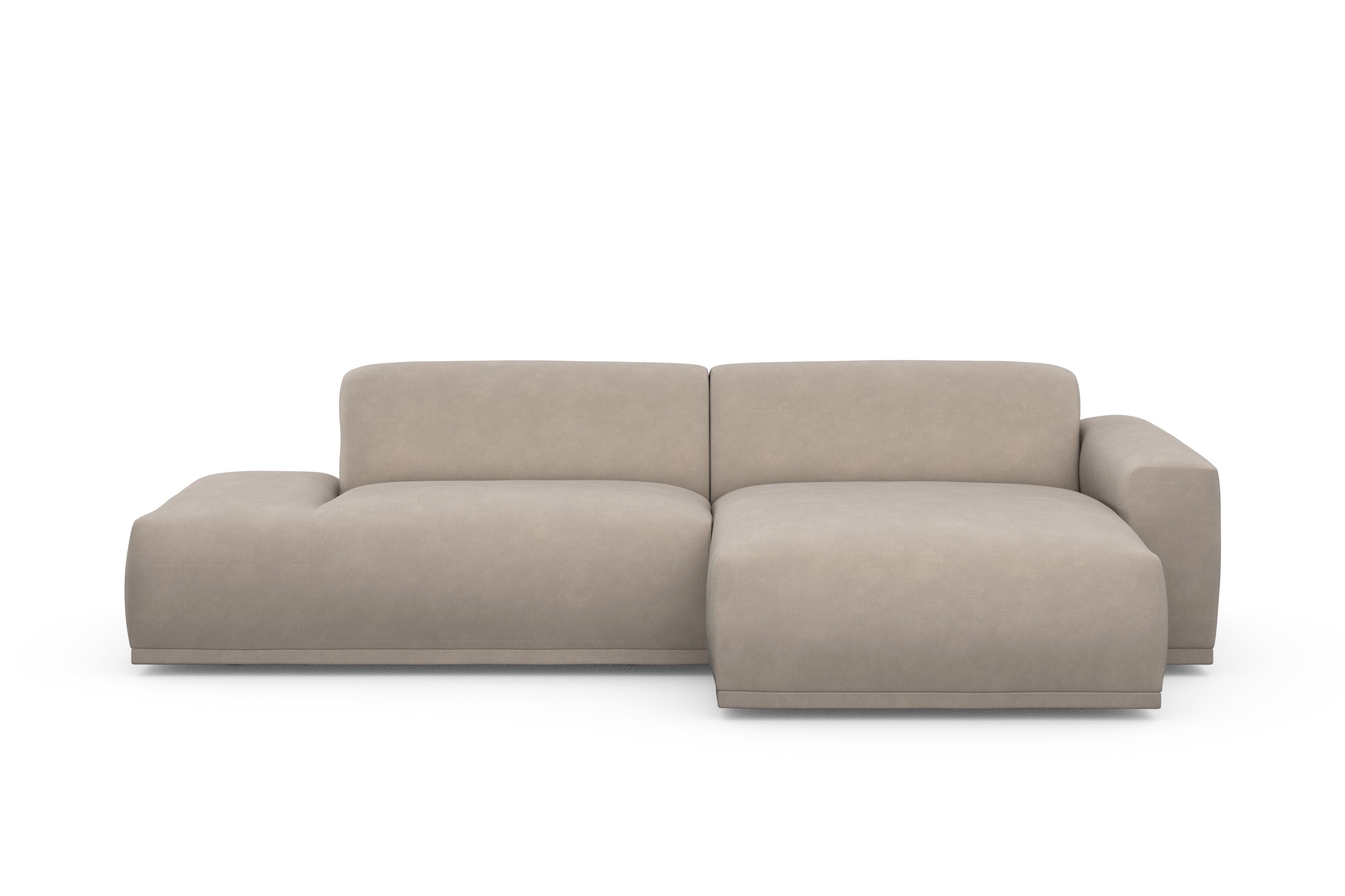 TRENDMANUFAKTUR Ecksofa Braga, mit hochwertigem Kaltschaum, L-Form, in Cord günstig online kaufen