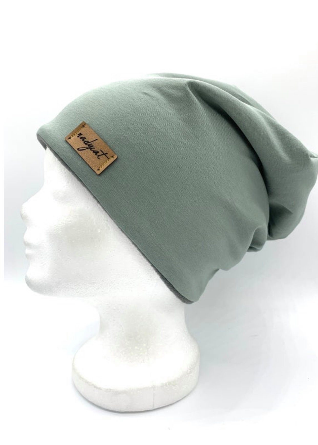 nadycat Beanie DUSTY MINT UNI (2-St., Beanie mit passendem Loop) handgefert günstig online kaufen