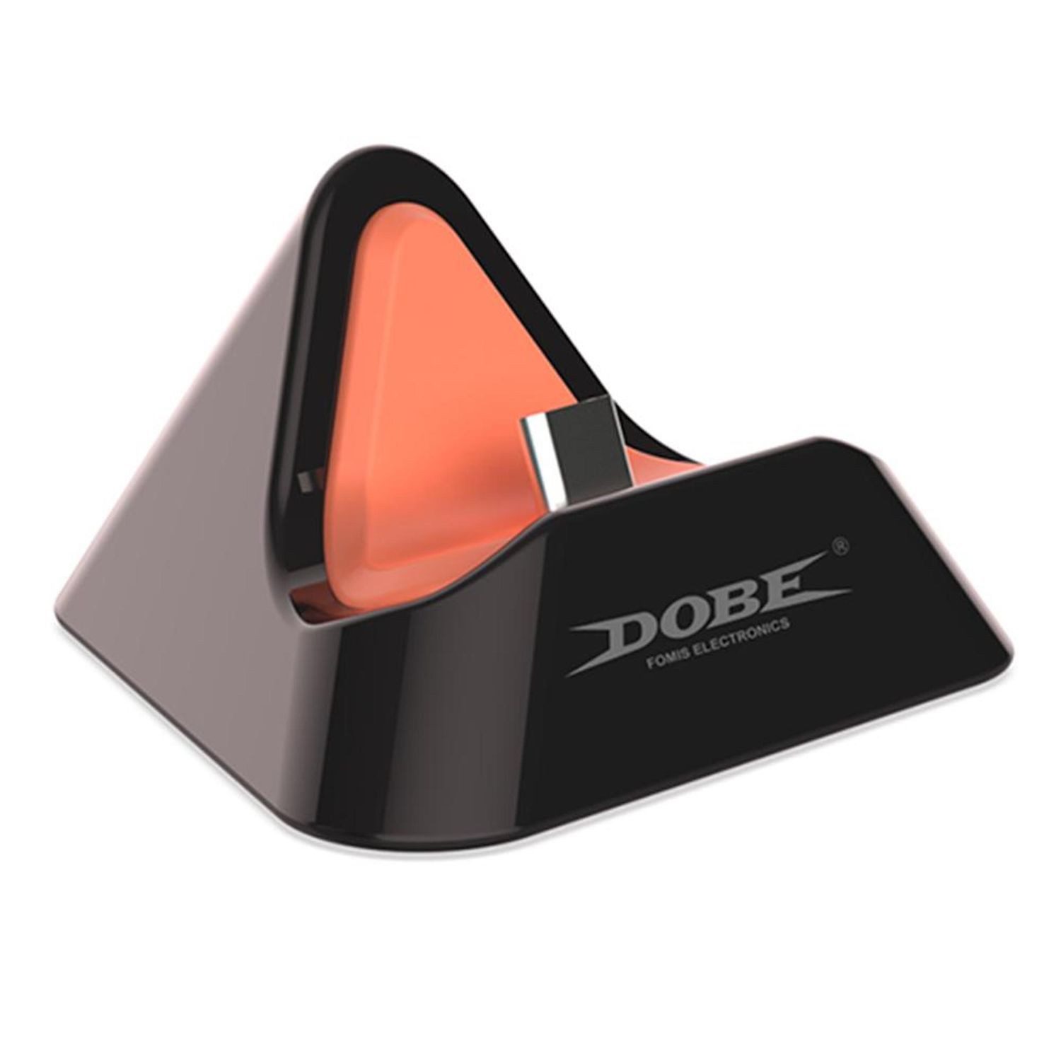 Wigento Für Nintendo Switch alle Modelle Konsolen Ladestation Rot Schwarz Stromadapter