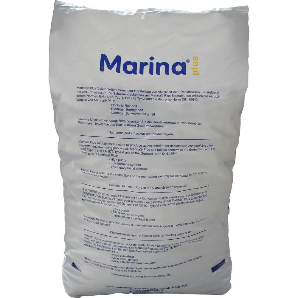 K+S Marina® Plus 25kg Salztabletten Regeneriersalz Wasserenthärtung Regeneriersalz