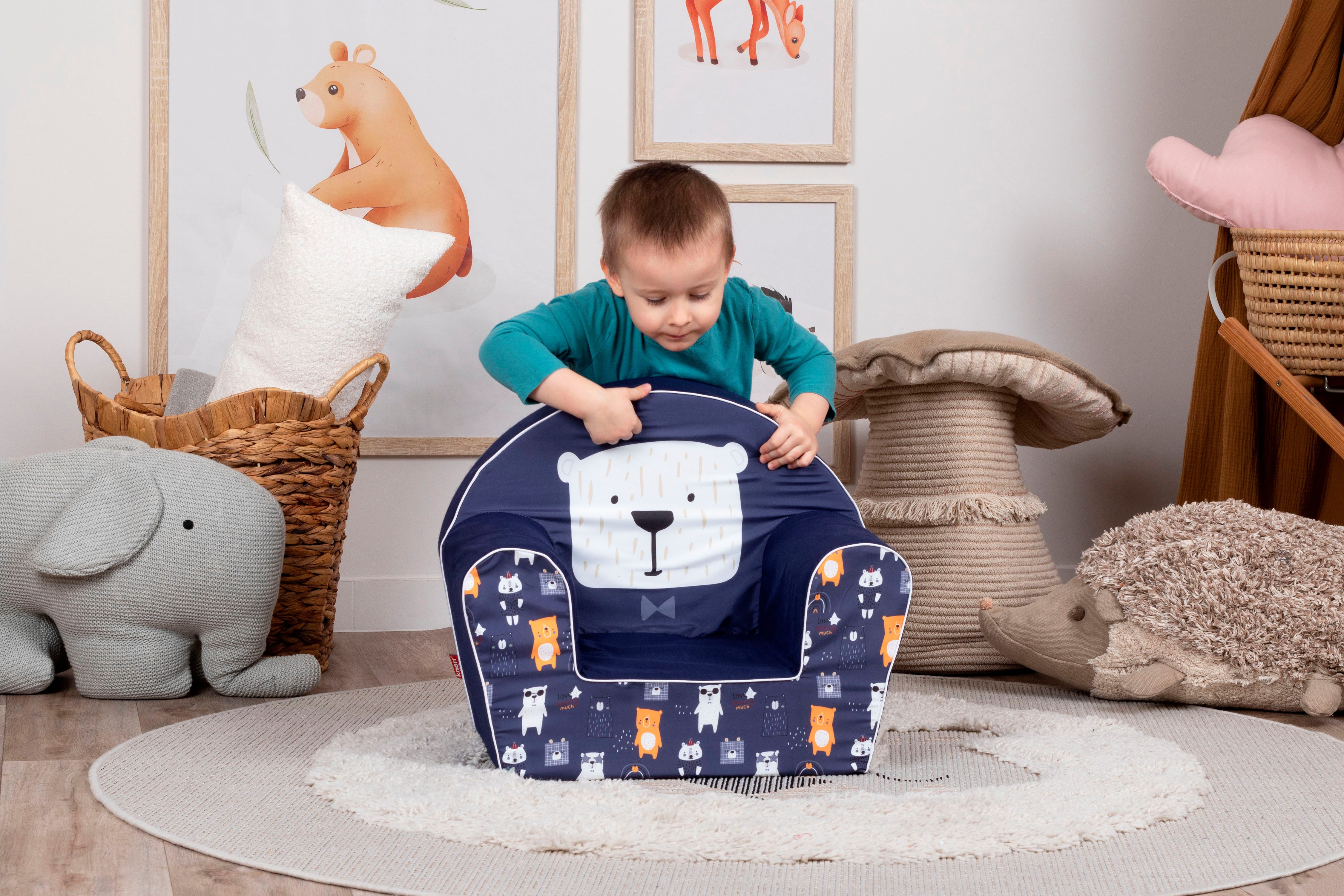 Knorrtoys® Sessel Pretty bear, für Kinder, Made in Europe günstig online kaufen