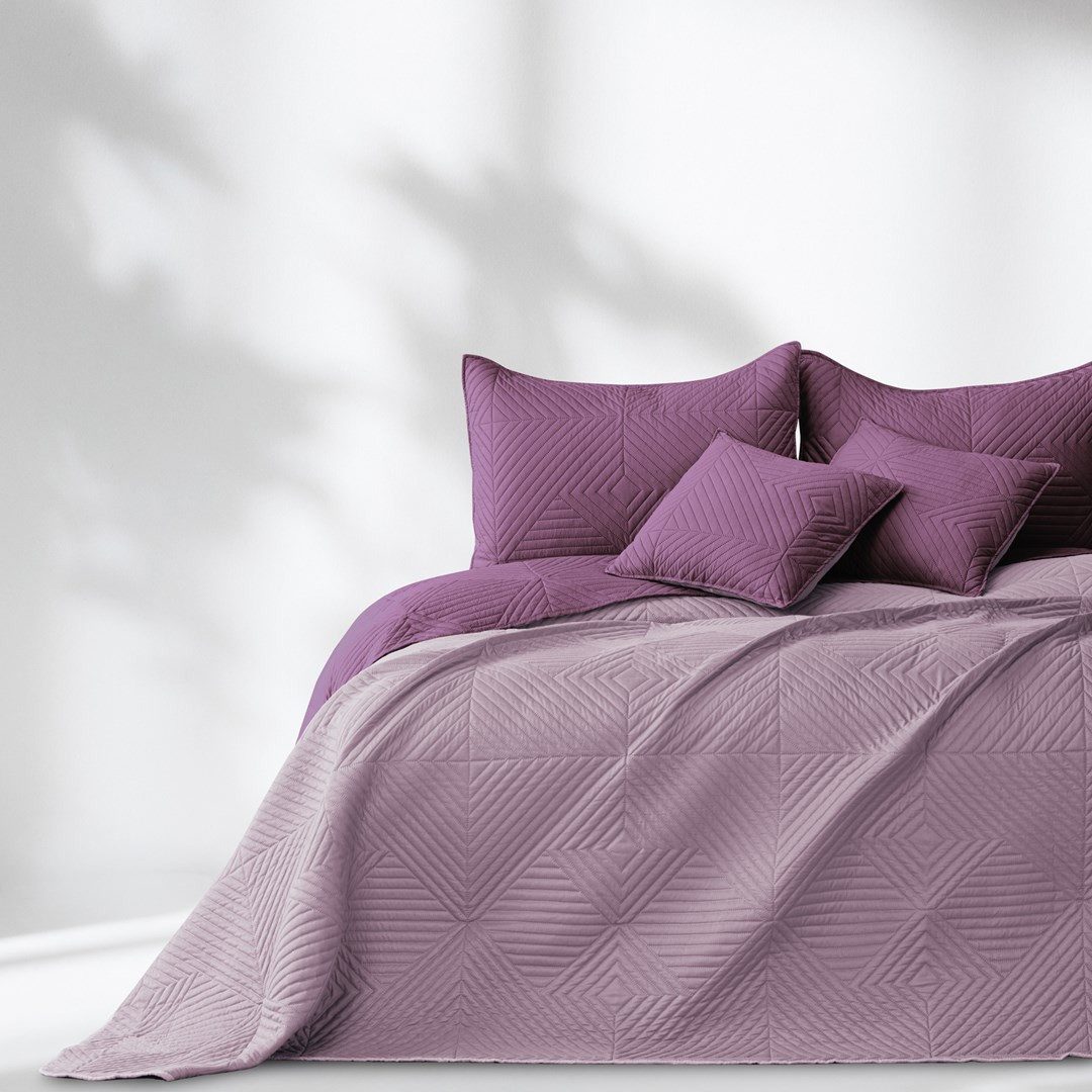 texpot Tagesdecke Bettüberwürf zweiseitig Ultrasonic Steppung Raute