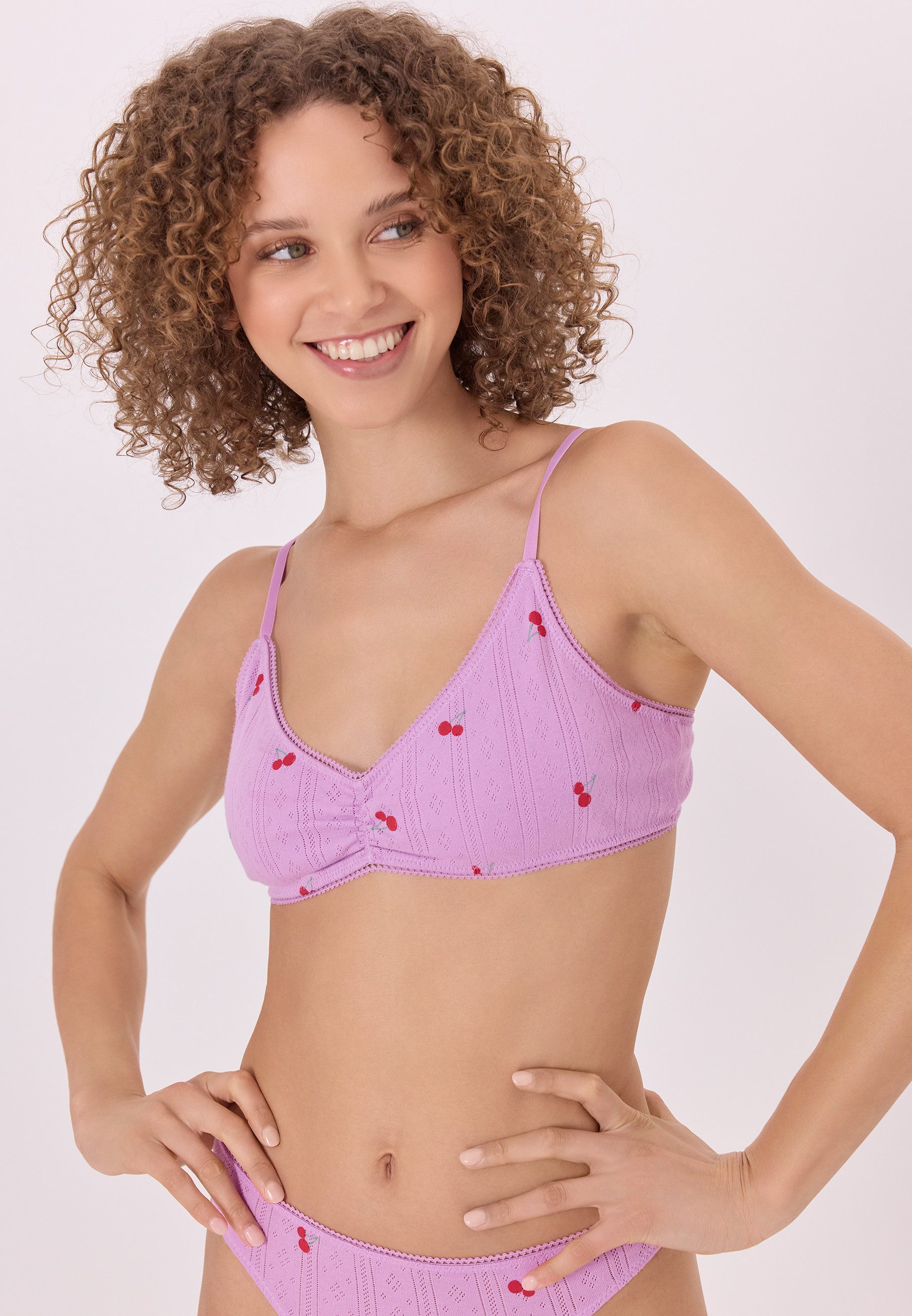 LSCN by LASCANA Bralette mit süßer Raffung vorn
