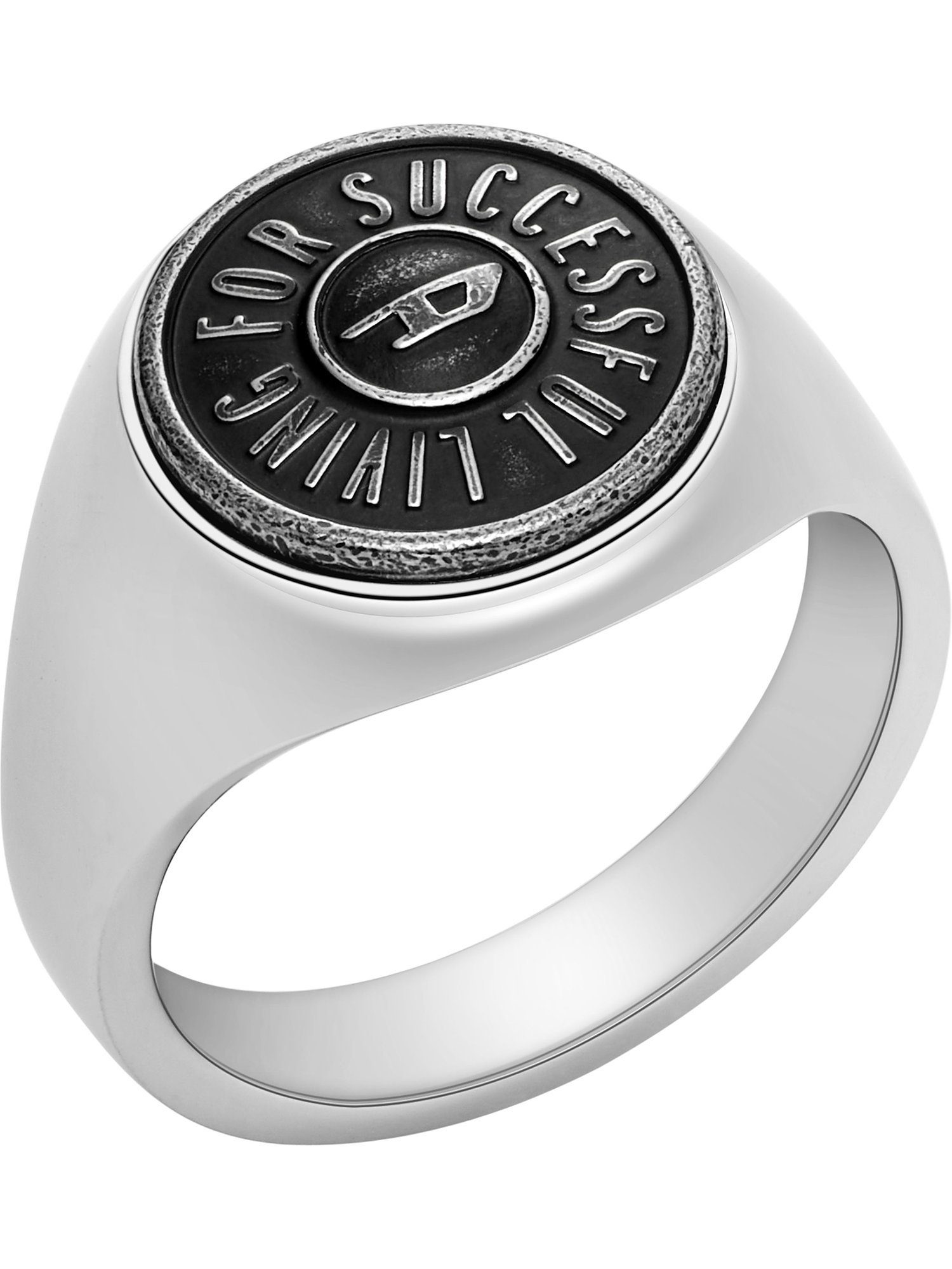 Diesel Fingerring Diesel Herren-Herrenring Edelstahl