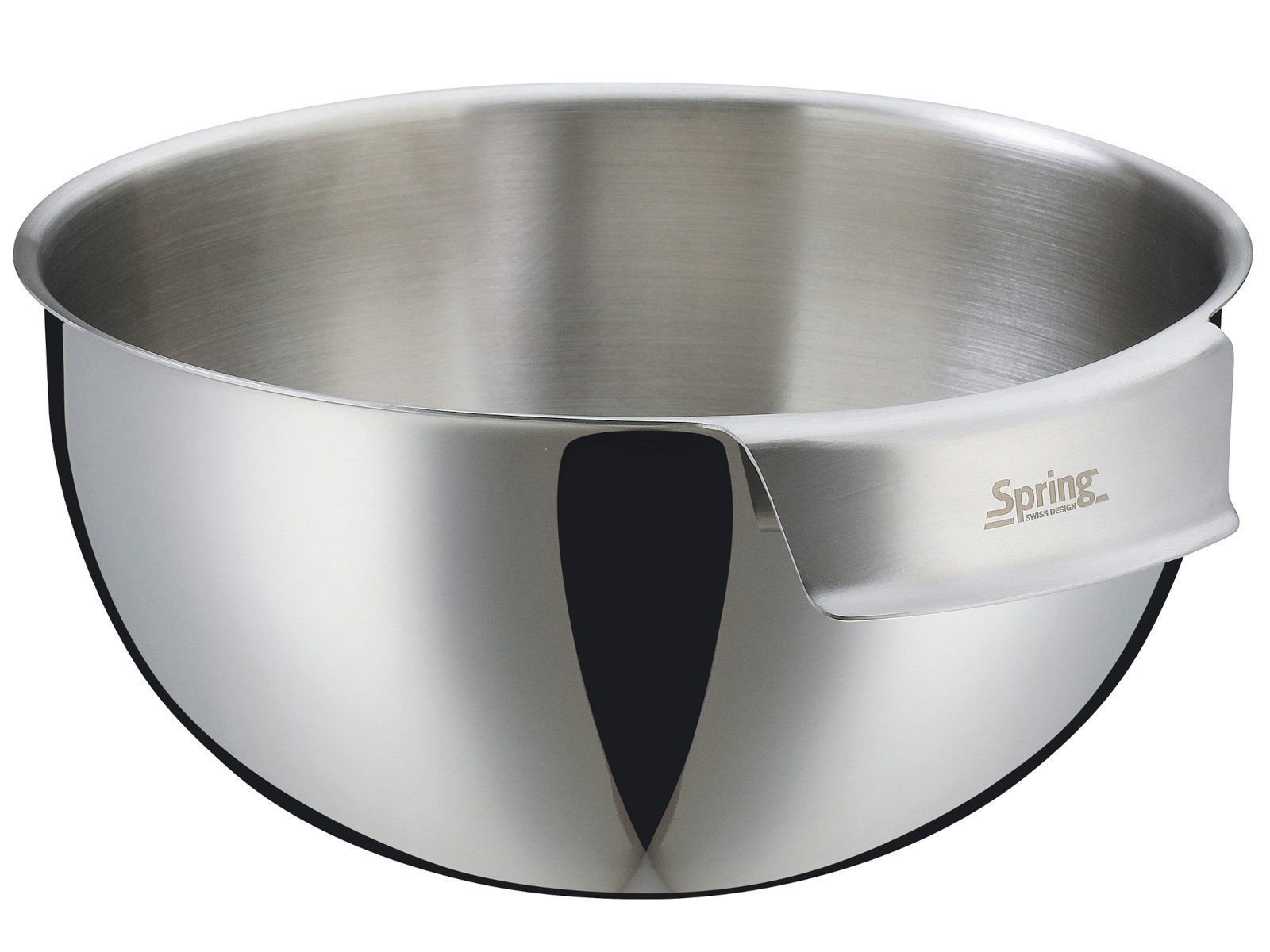 Spring Servierschüssel TOOLS Schüssel mit Griff 25 cm, Edelstahl, (Schüsseln & Schalen)