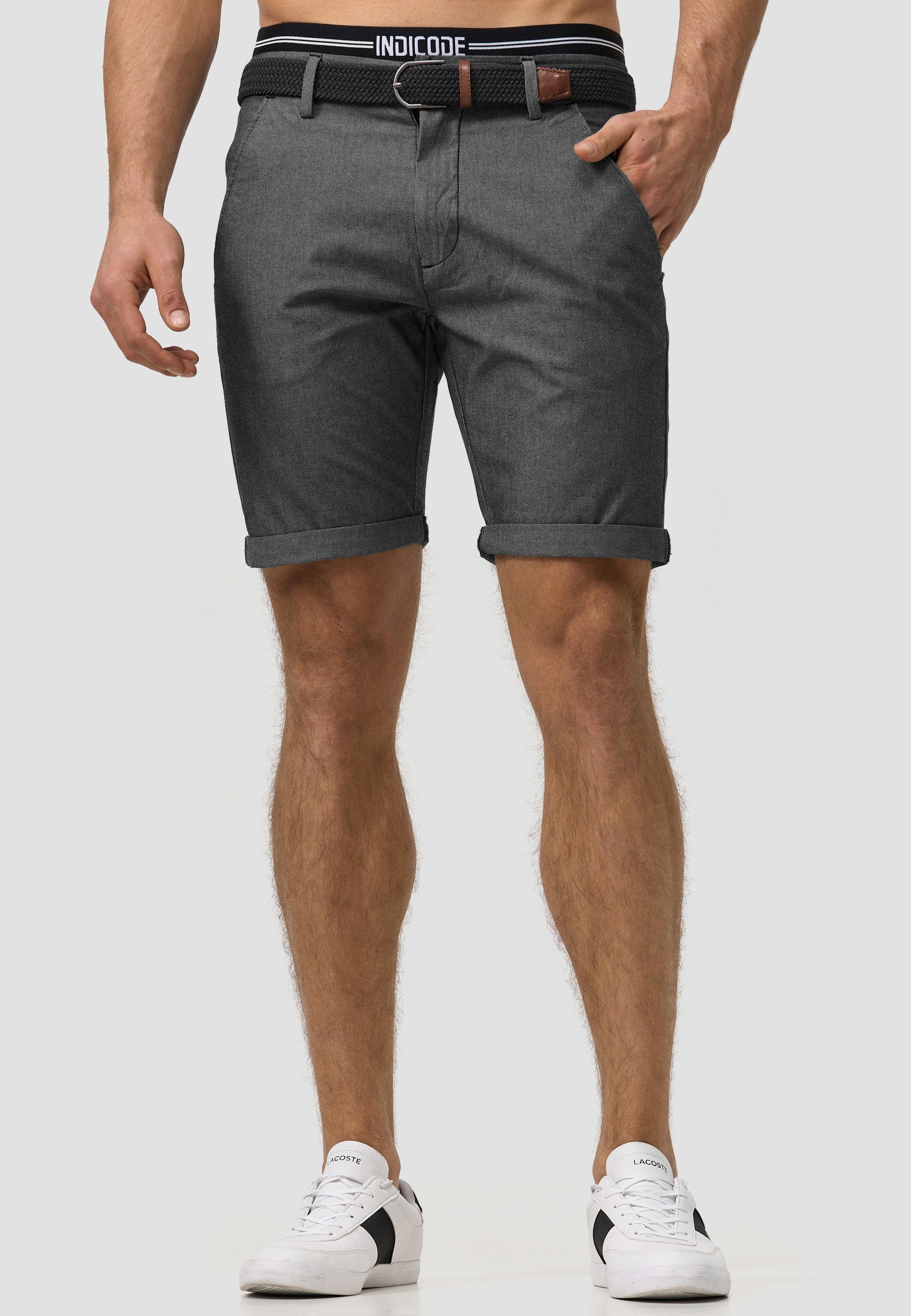 Indicode Chinoshorts Bryant mit 4 Taschen, günstig online kaufen