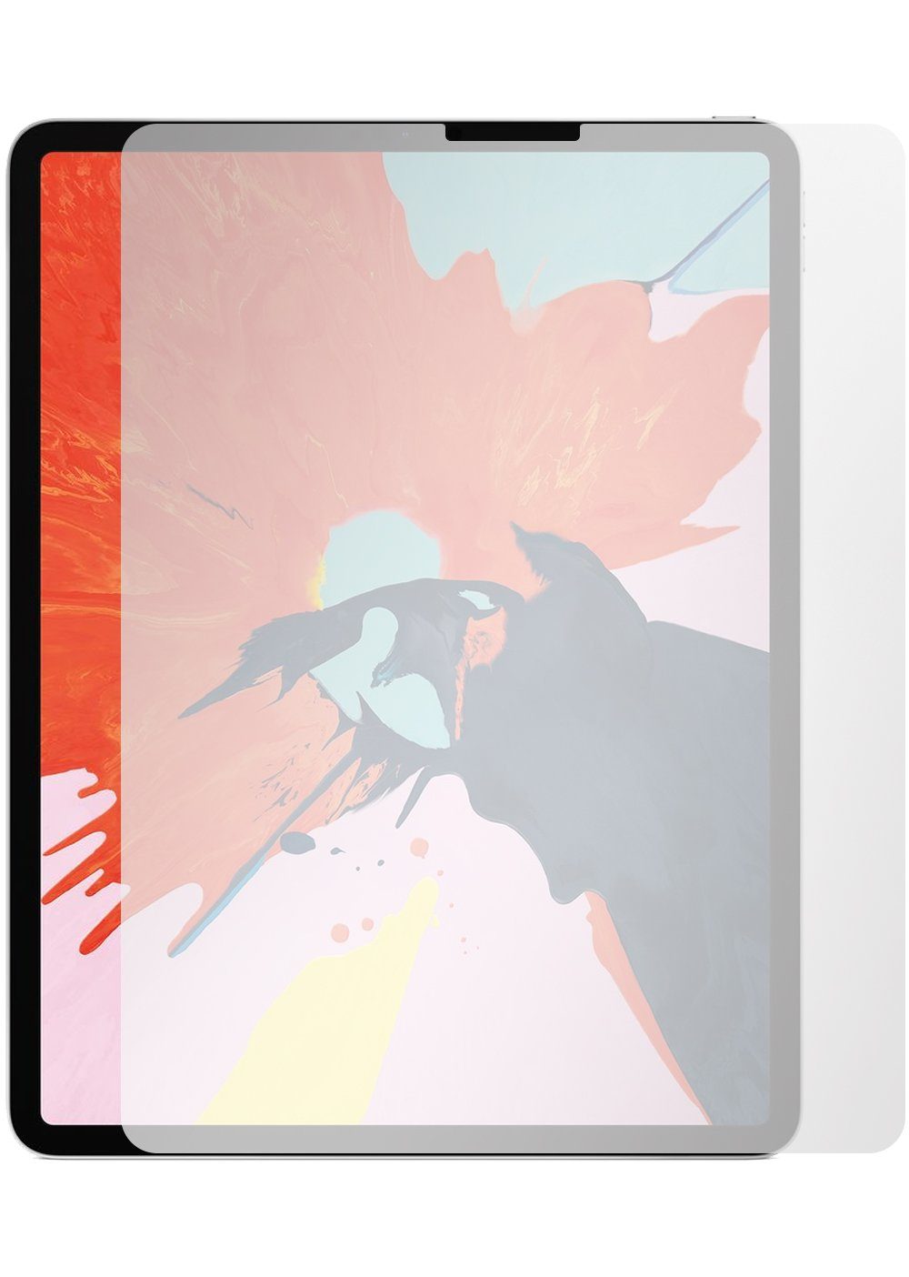 SLABO Schutzfolie 2 x Displayschutzfolie Crystal Clear, iPad Pro 12,9" (3. - 5. Generation 2018 - 2021)