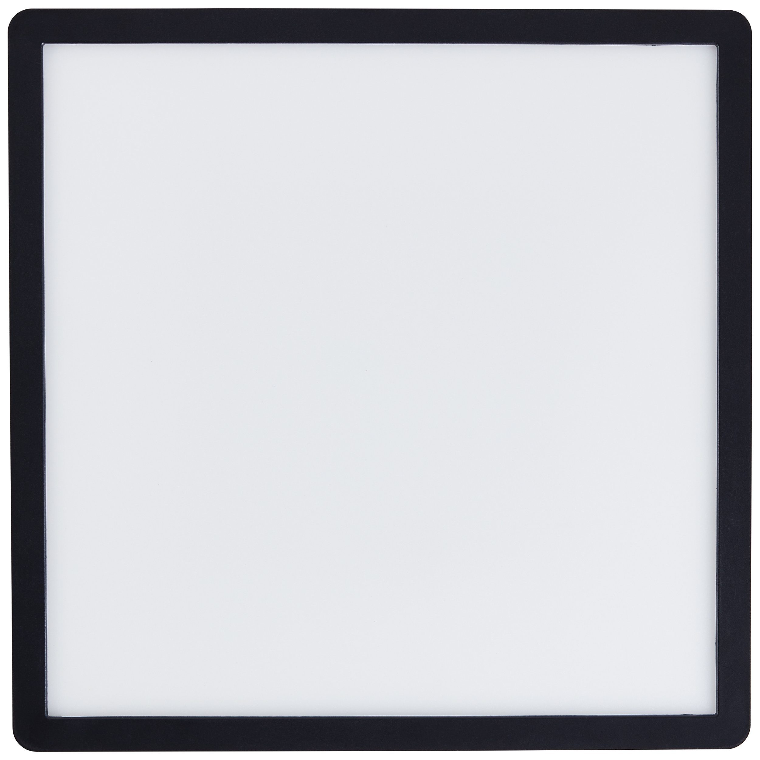 Kunststo 29x29cm BRE-Light 29x29cm schwarz/weiß Sorell Deckenaufbau-Paneel LED Deckenaufbau-Paneel schwarz/weiß, Aufbauleuchte Sorell Brilliant LED