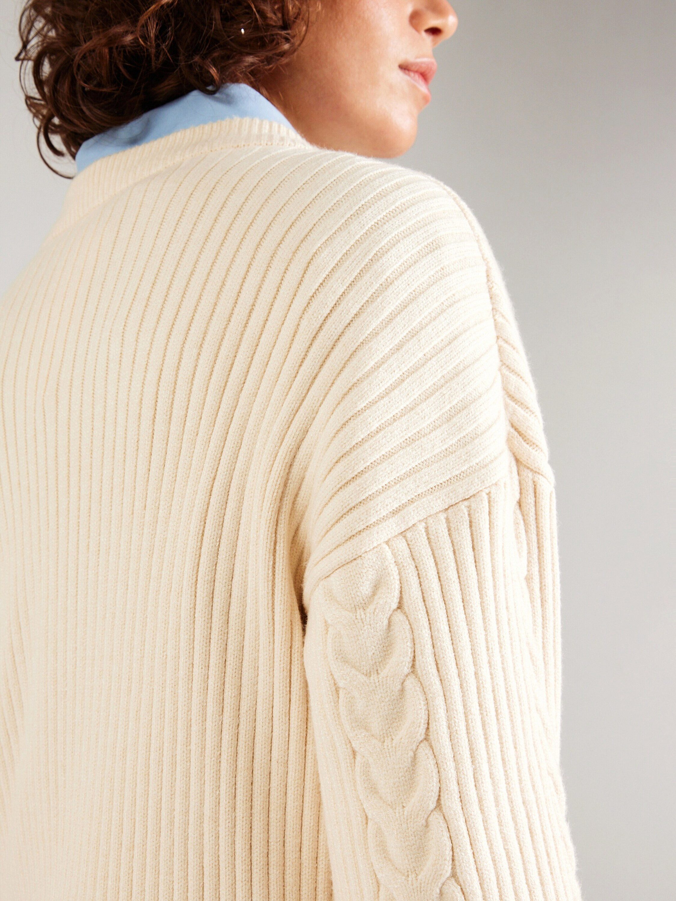 Object Rundhalspullover OBJJONY (1-tlg) Plain/ohne Details