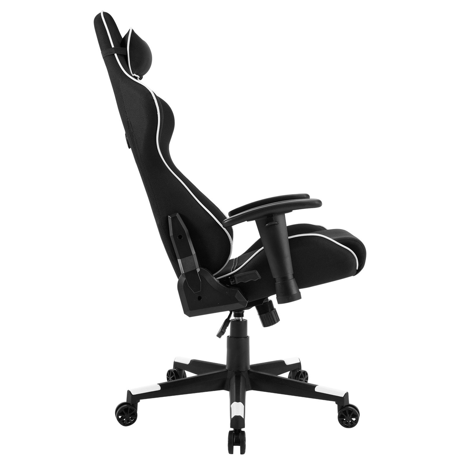 ergonomisch drehbar St), (1 Woltu höhenverstellbar weiß Bürostuhl Gaming-Stuhl