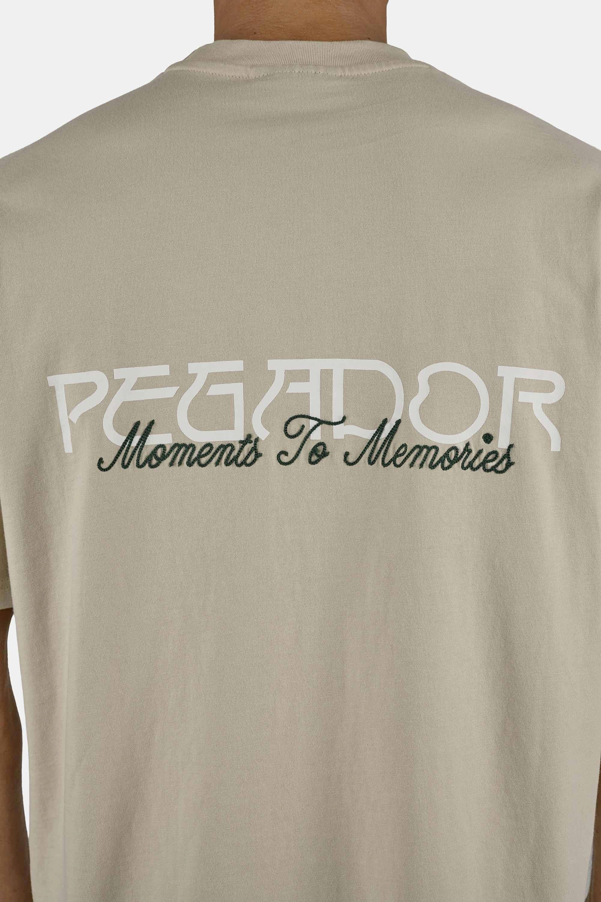 PEGADOR T-Shirt Zernez Oversized Tee Baumwolle, oversize