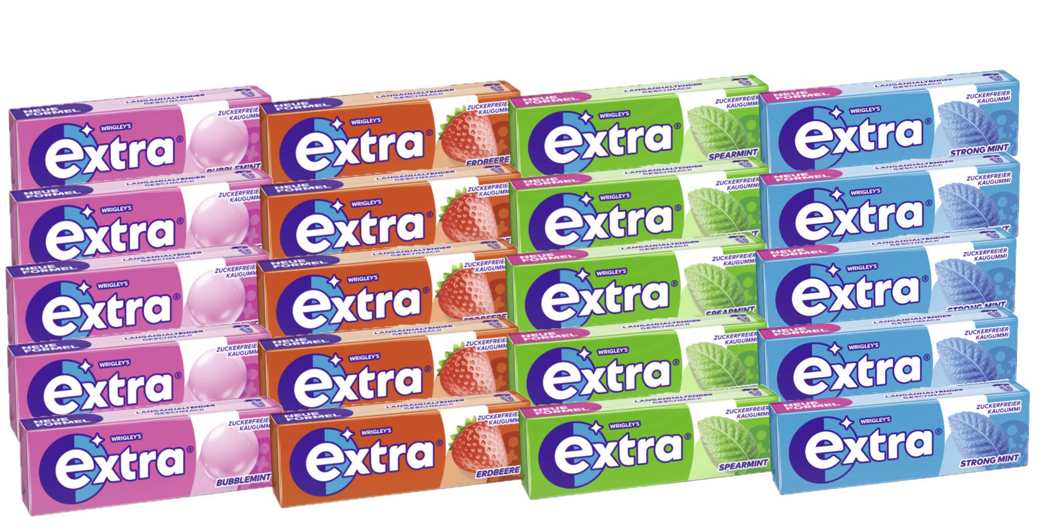 EXTRA Süßigkeit EXTRA Kaugummi Mix Classic & Mint Zuckerfrei