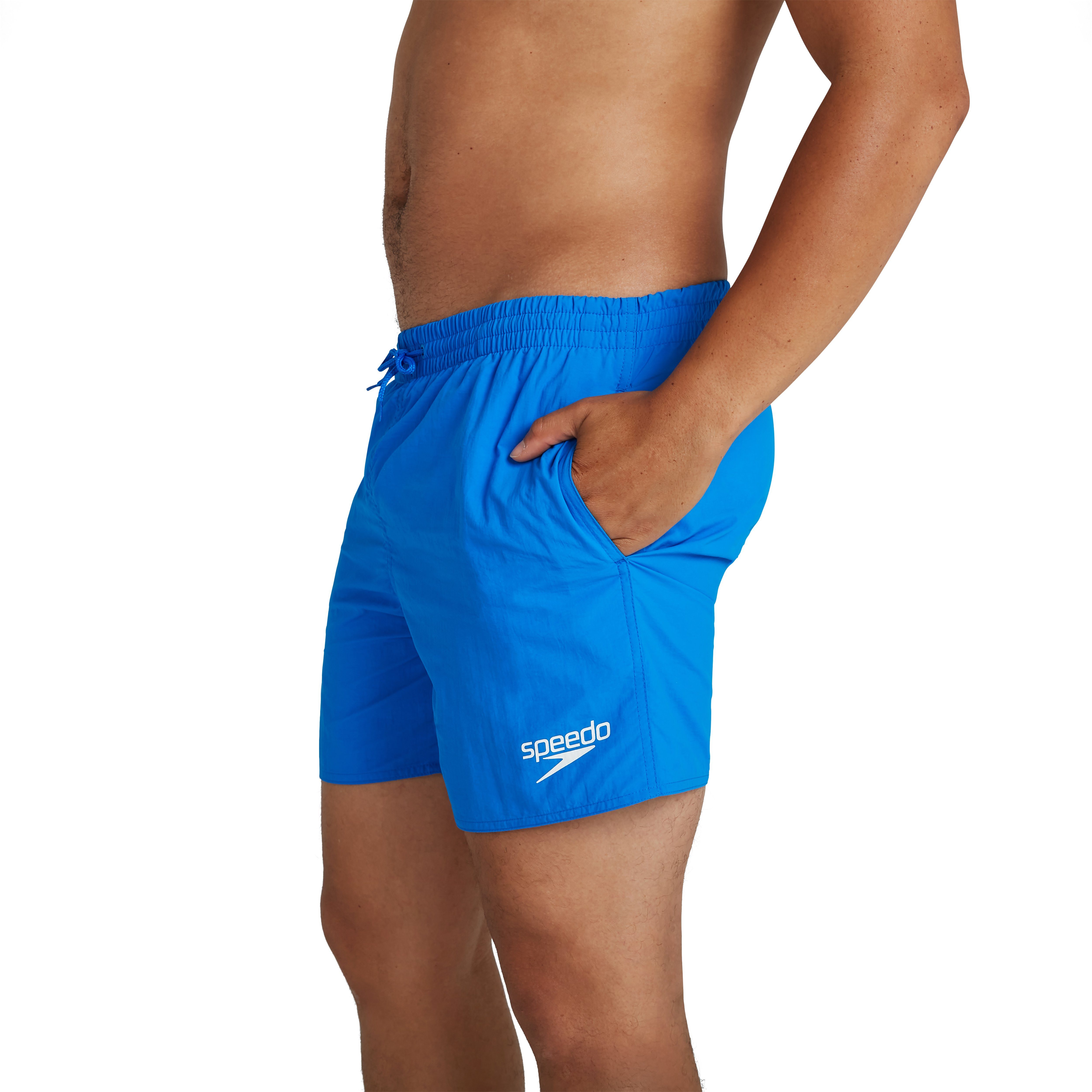Speedo Badeshorts Mens Essential 16" Watershort mit seitlichem Taschenentwässerungssystem, aus leichtem Nylongewebe