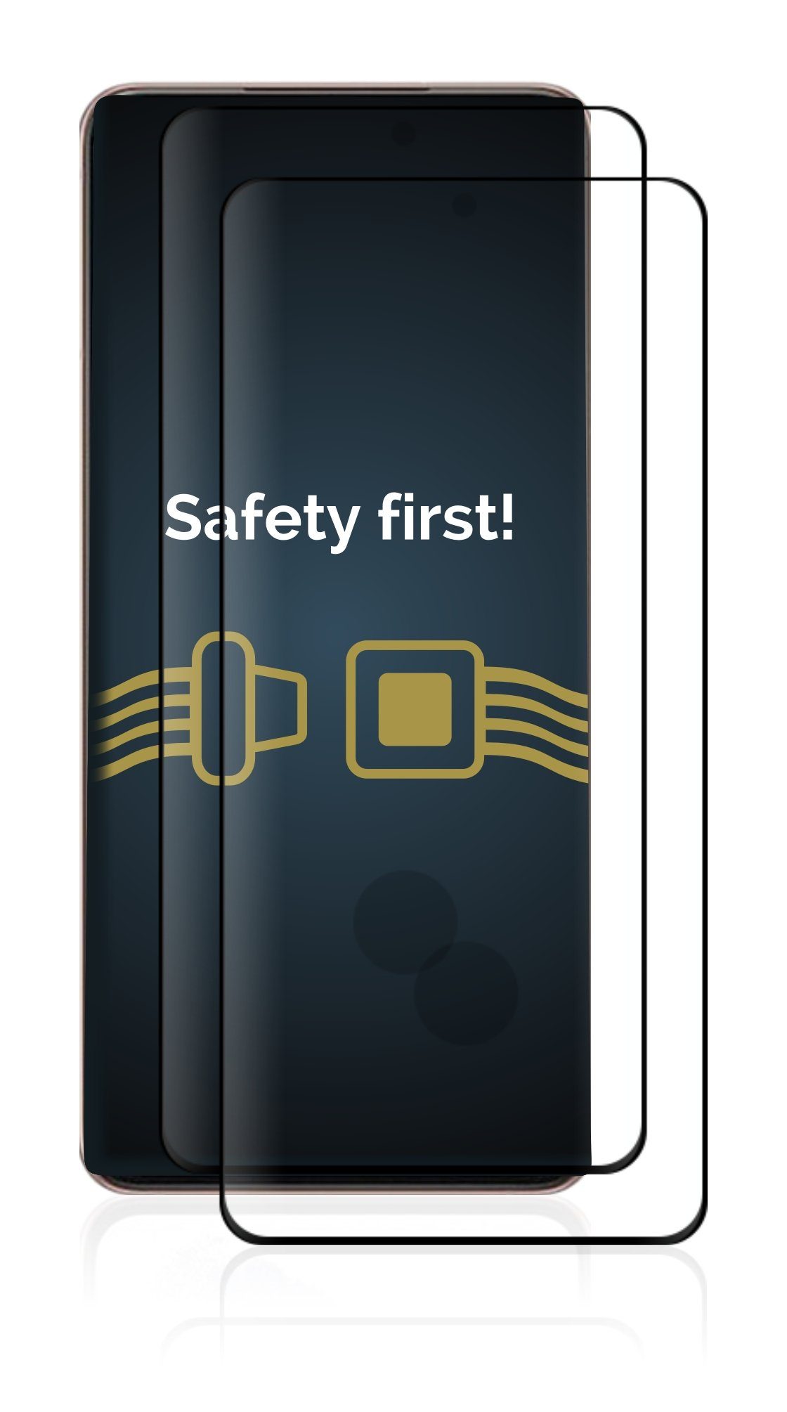 upscreen Blickschutzfolie Handyfolie für Samsung Galaxy S24 Ultra,  Displayschutzfolie, Blaulichtfilter Privacy Folie Schutzfolie Sichtschutz  klar Anti-Spy