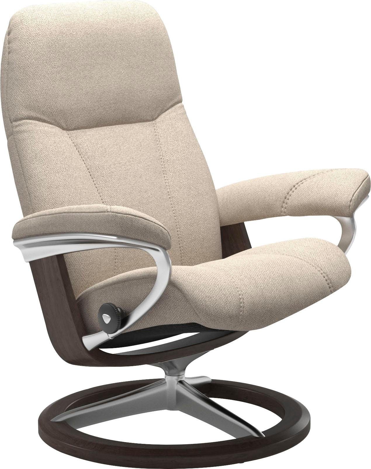 Stressless® Relaxsessel Consul, mit Signature Base, Größe S, Gestell Wenge