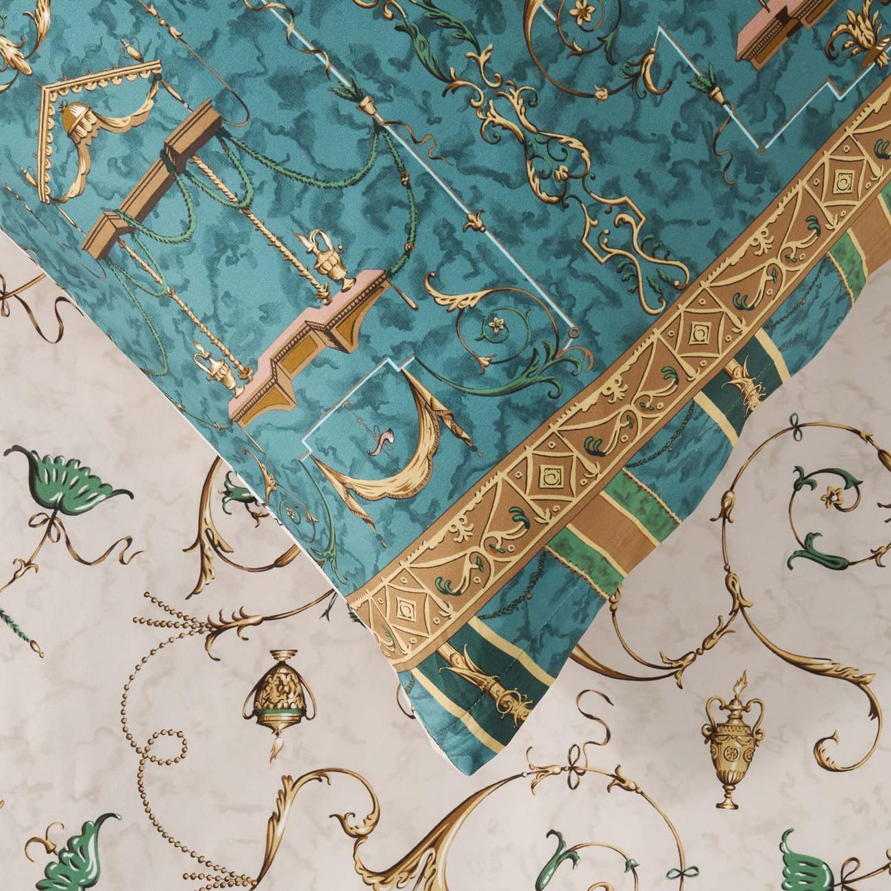 Bassetti Bettwäsche Bettwäsche Oplontis V2 Limited Edition 135 x 200 cm, Mako Satin, 2 teilig