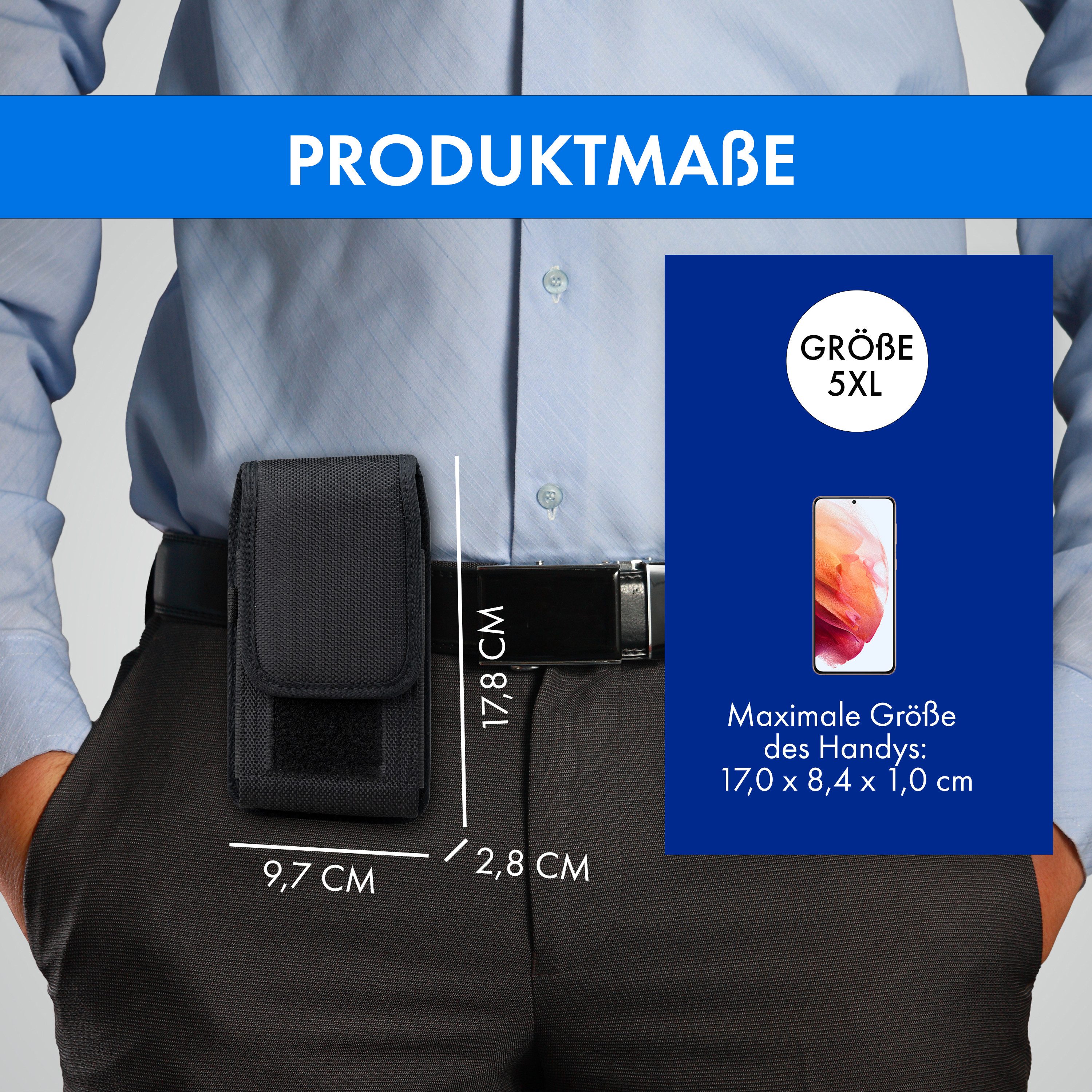XiRRiX Gürteltasche Handytasche Gürtel - universal günstig online kaufen