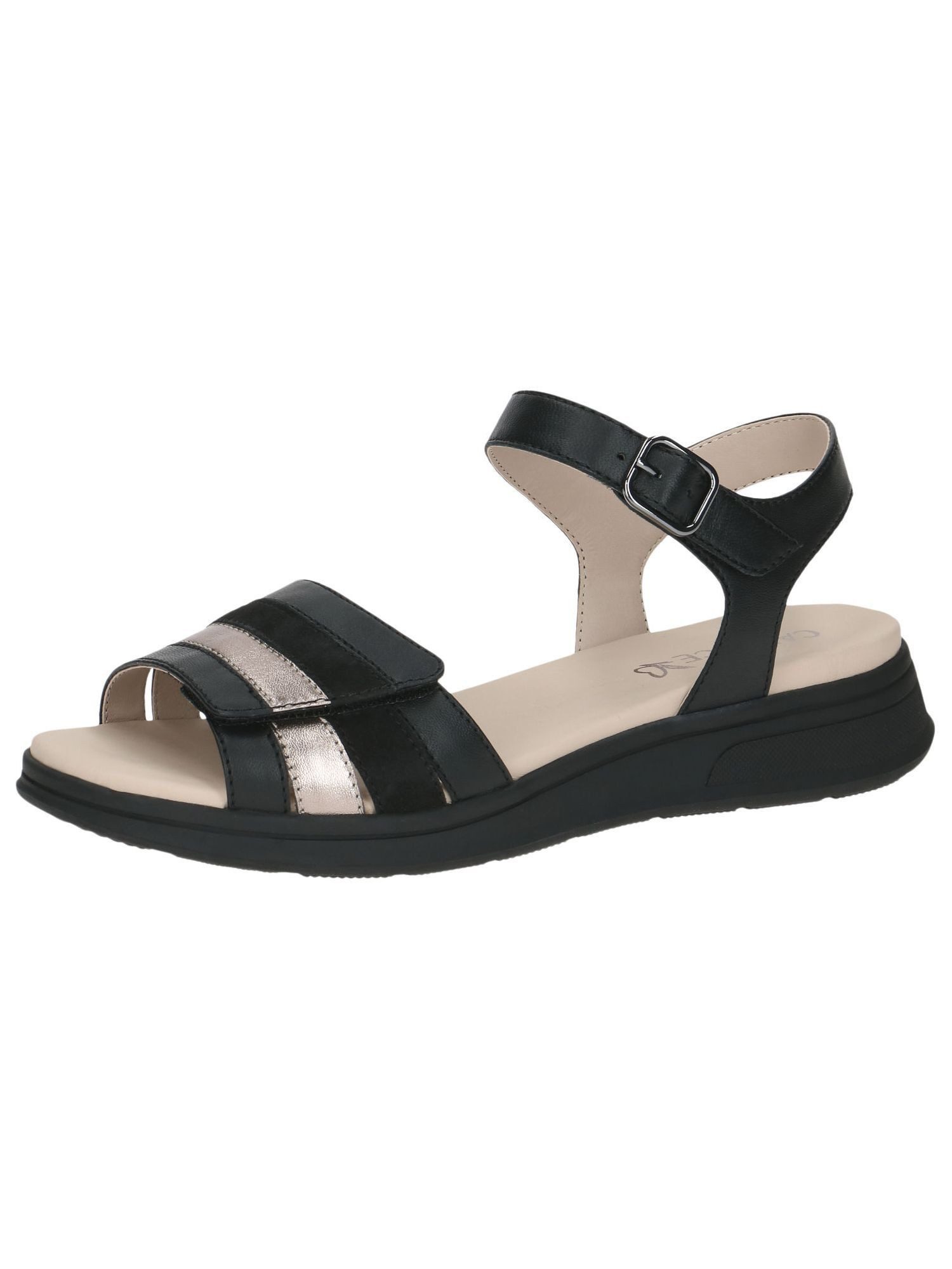 CAP Memotion aus Leder kein Absatz 9-28704-46 Sandale