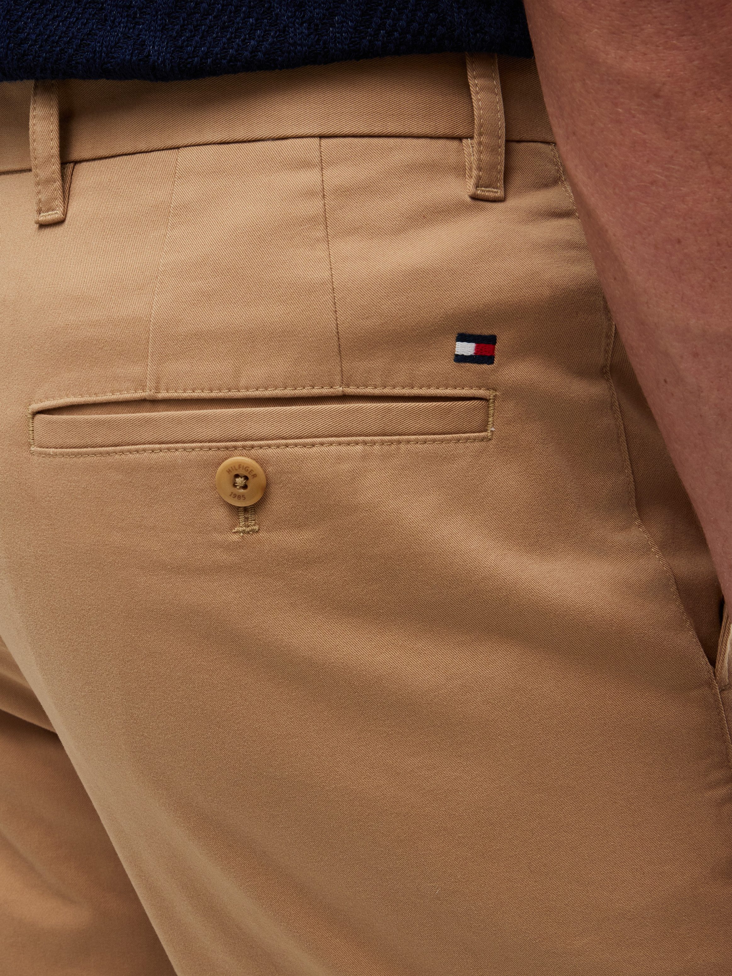 Tommy Hilfiger Chinoshorts DENTON gerade Form, schlichtes Design