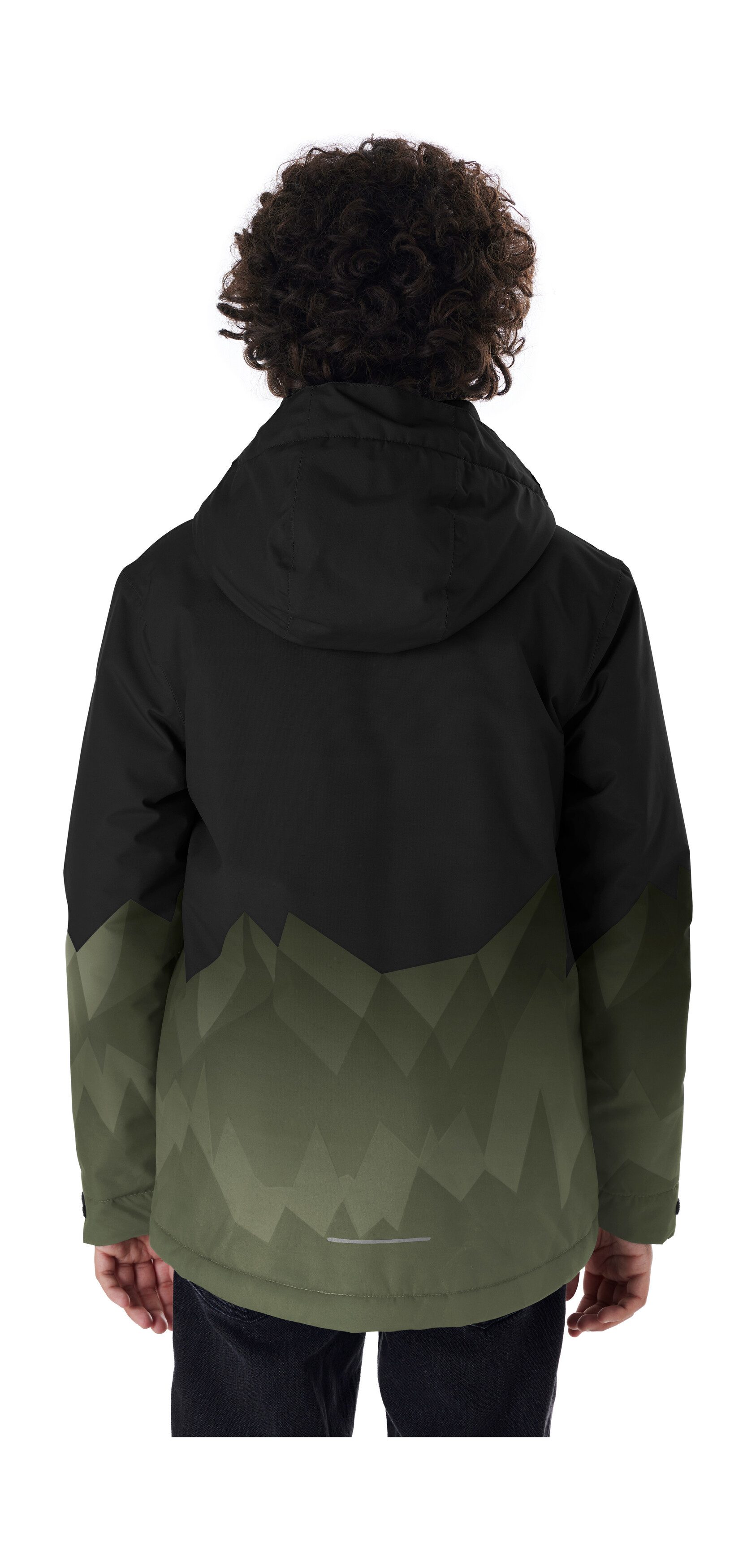 Killtec Skijacke KSW 383 BYS SKI JCKT Wasser- und winddichte Skijacke mit verstellbarer Kapuze
