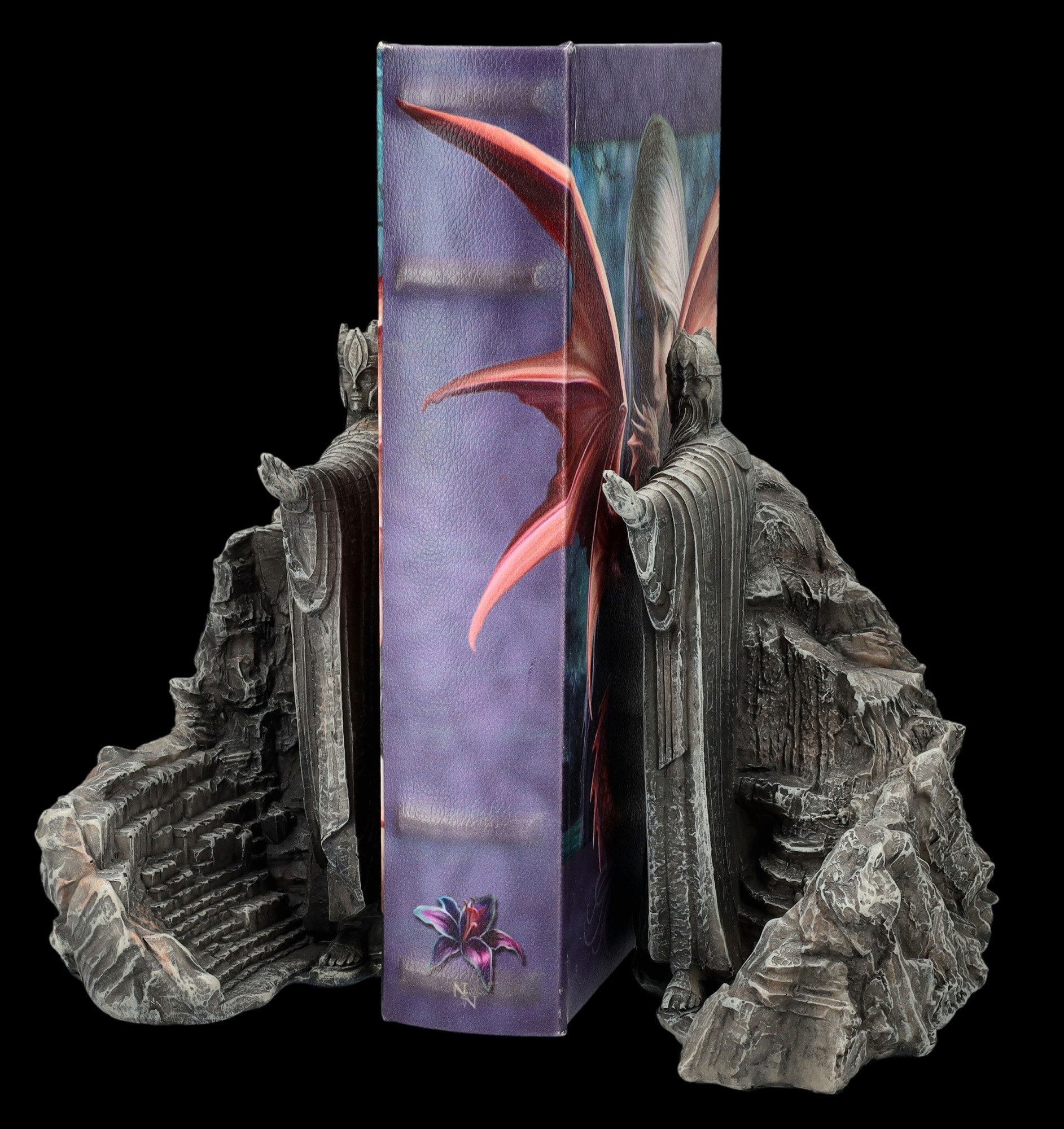 Figuren Shop GmbH Buchstütze Buchstützen Set Herr der Ringe - Tore von Gondor (Argonath) - Deko (2 St)