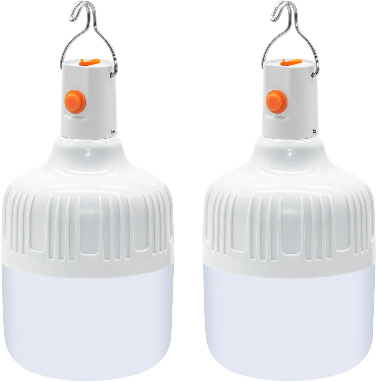 FELIXLEO LED Laterne 2 STK LED Campinglampe Wiederaufladbare 500LM Zeltleuchte