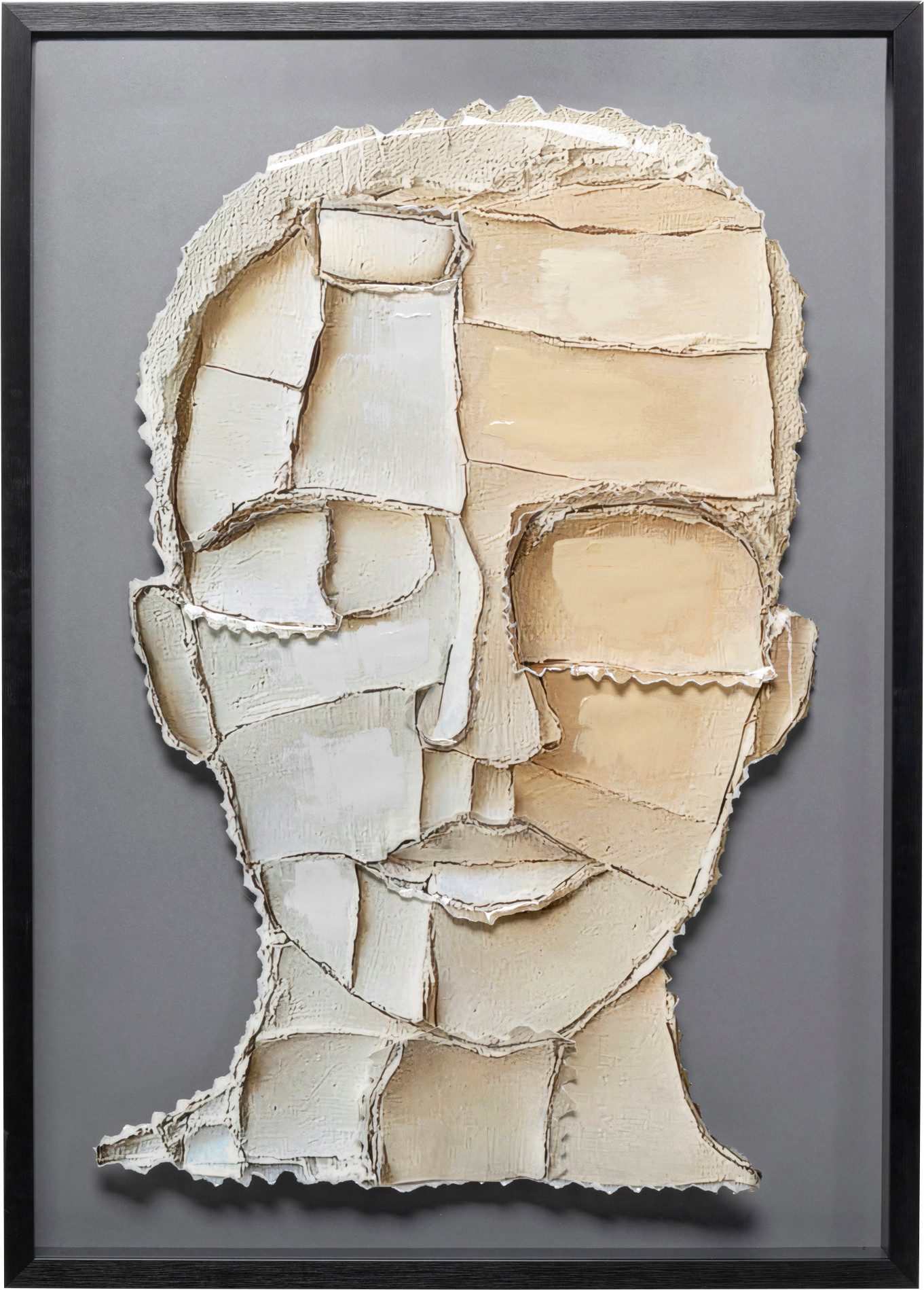Kare Design Bild mit Rahmen Gerahmtes Bild Art Visage 70x100cm