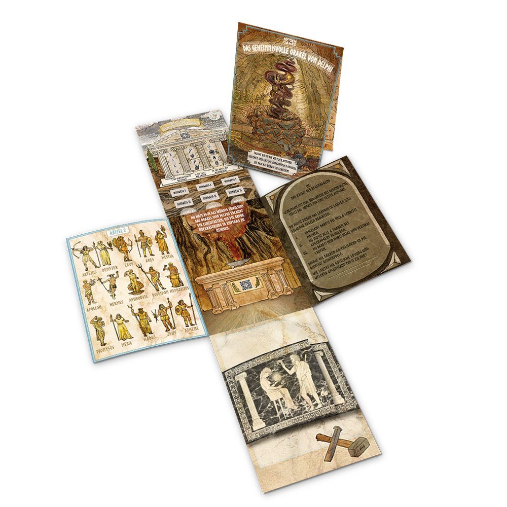 Hidden Games Grußkarten Rätselkarte geheimnisvolle Orakel "Das Germany Made Delphi", in von
