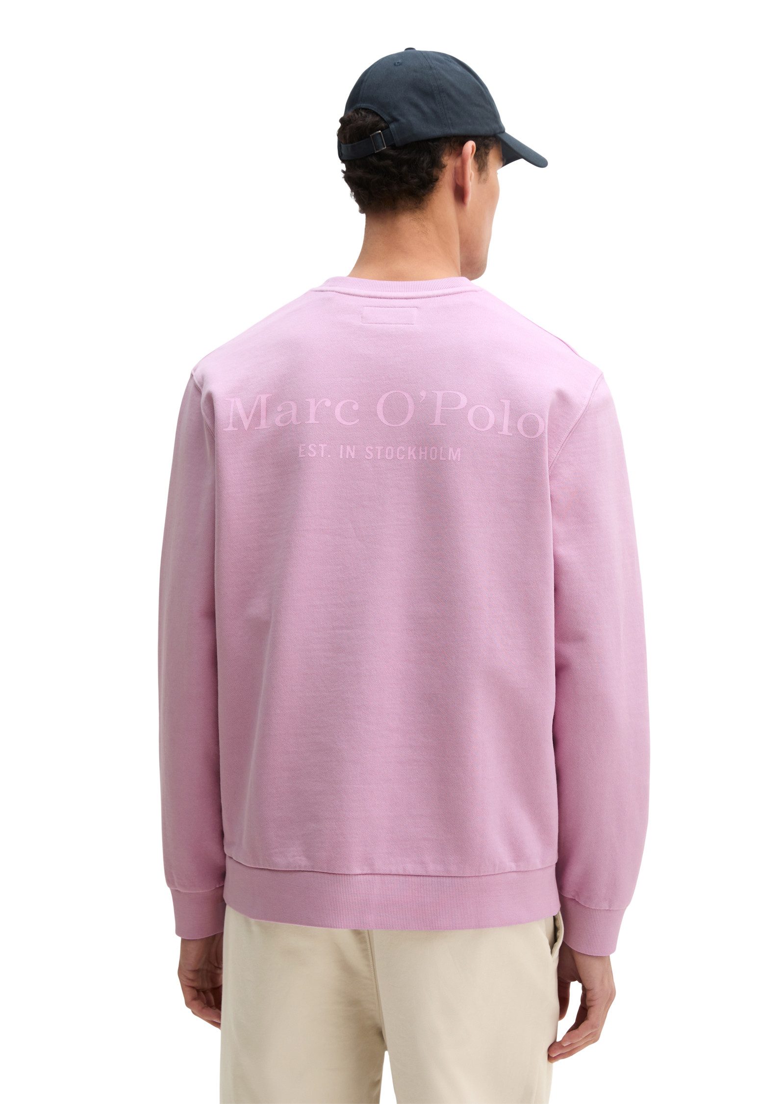 Marc O'Polo Sweatshirt regular fit mit Logoprint auf der Rückseite günstig online kaufen