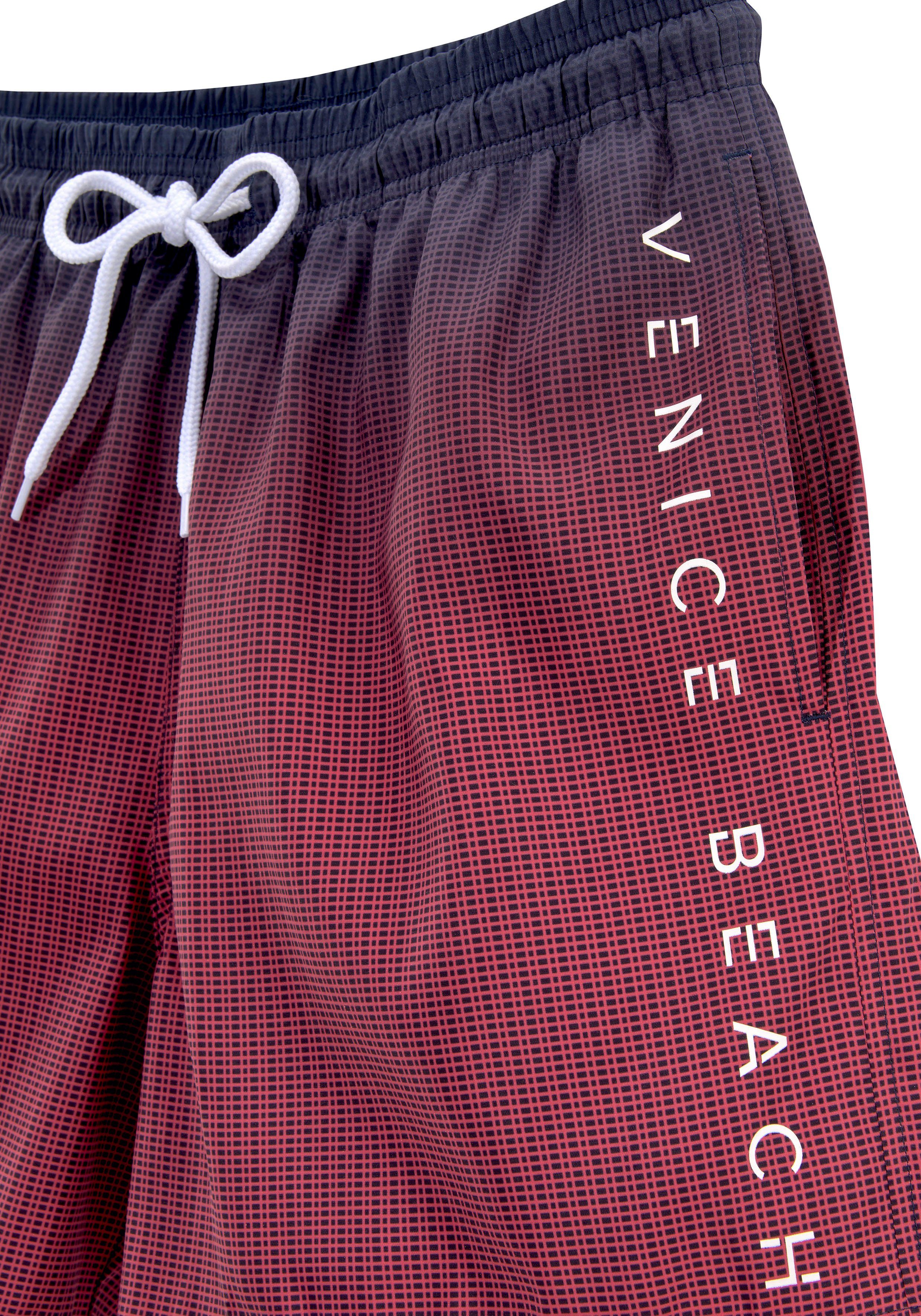 Venice Beach Badeshorts mit Farbverlauf