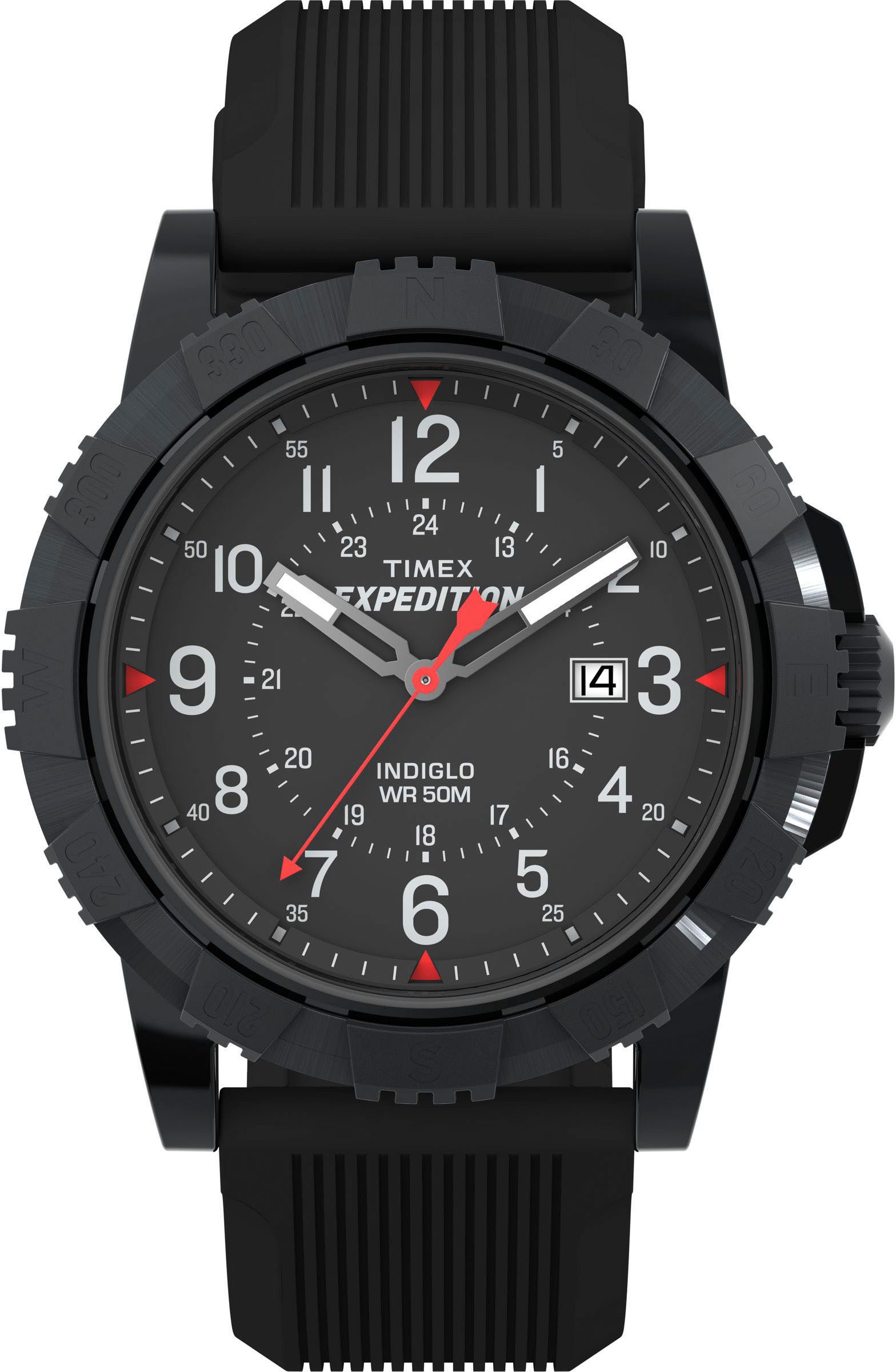 Timex Quarzuhr RIDGE TW4B32000AJ, Armbanduhr, Herrenuhr,Silikonarmband,Datu günstig online kaufen