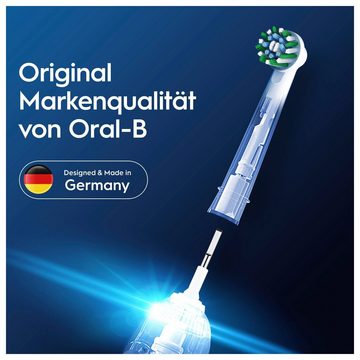 Oral-B Aufsteckbürsten Pro CrossAction, X-förmige Borsten