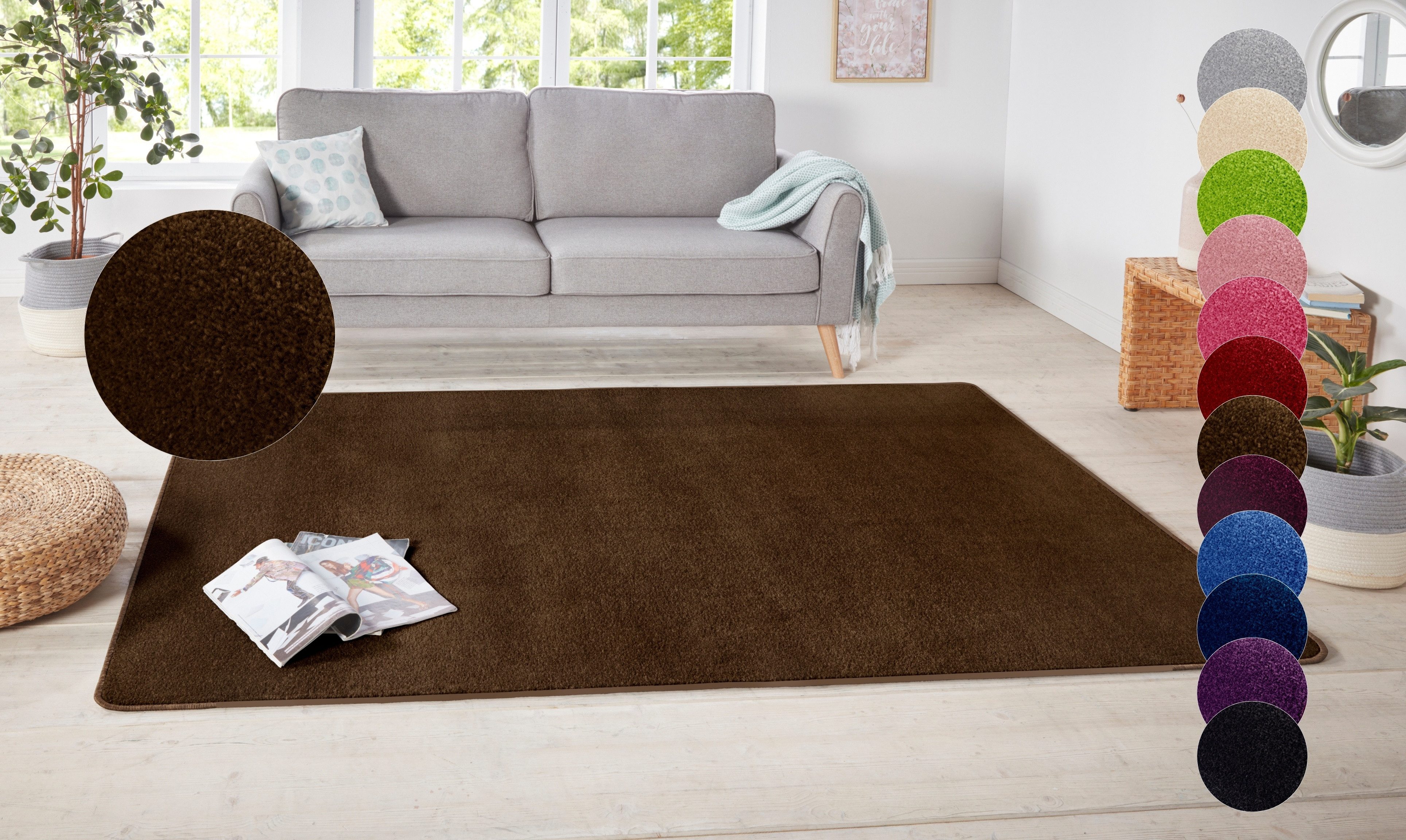 HANSE Home Teppich Shashi, rechteckig, Höhe: günstig online kaufen