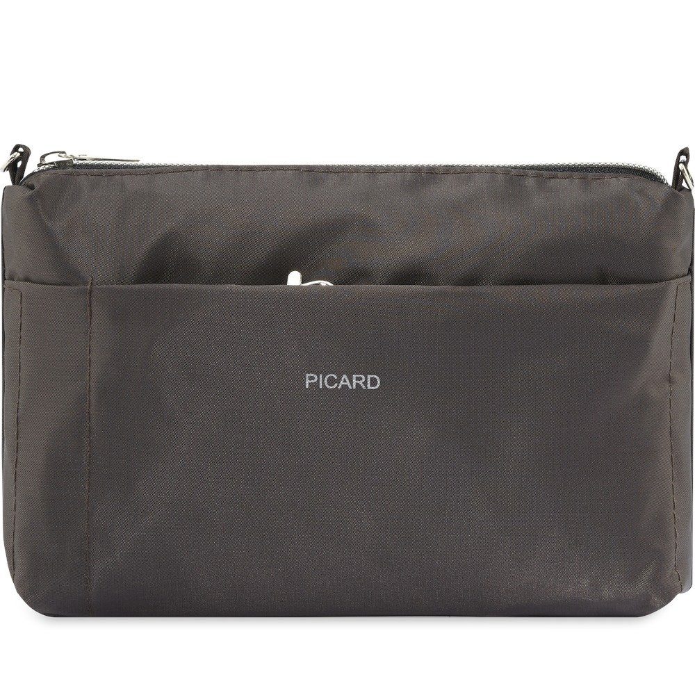 Picard Kulturbeutel PICARD Schultertasche Switchbag aus Nylon cafe