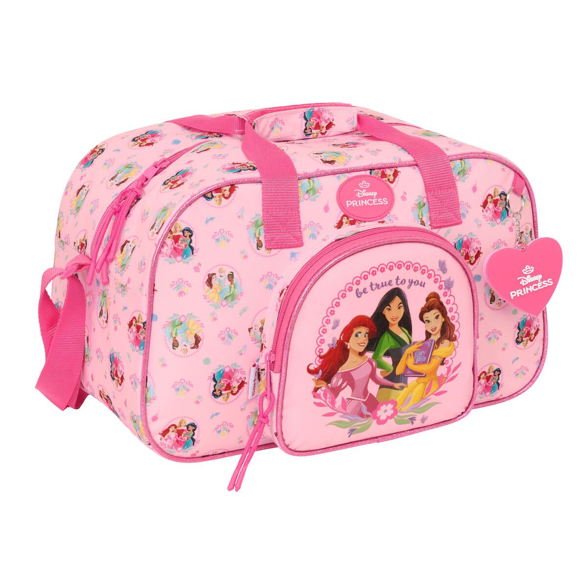 Princesses Disney Sporttasche 40 x 24 x 23 cm Sporttasche Disney Princess Rosa 40x24x23 cm