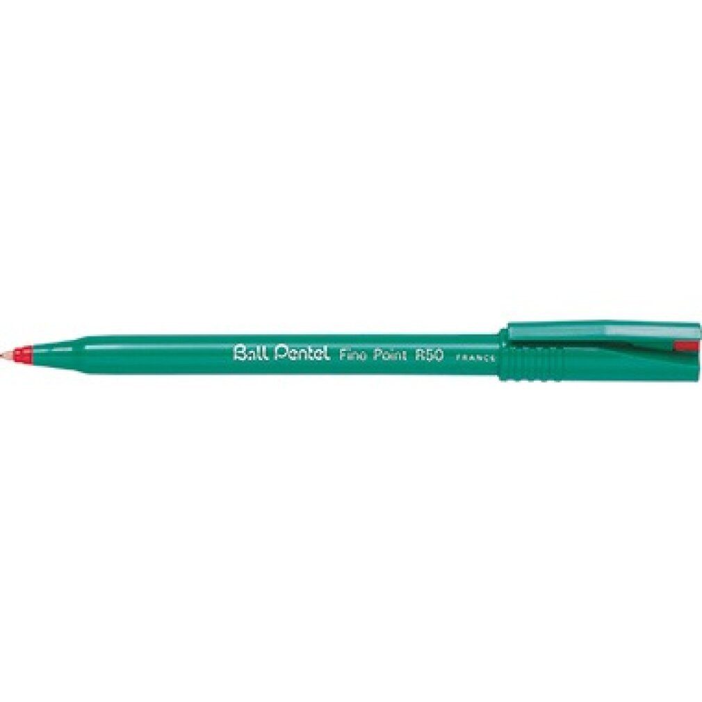 PENTEL Gelschreiber Tintenroller Ball R50-B 0,4mm Kap Strichstärke: 0,4 mm