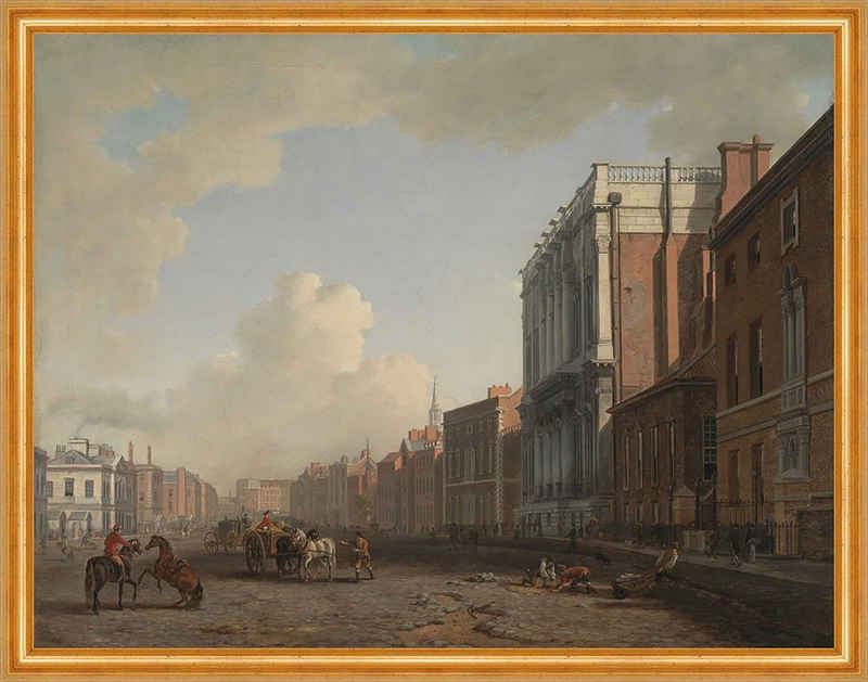 Kunstdruck Whitehall William Marlow England Stadt London Westminster Straße B A1, (1 St)