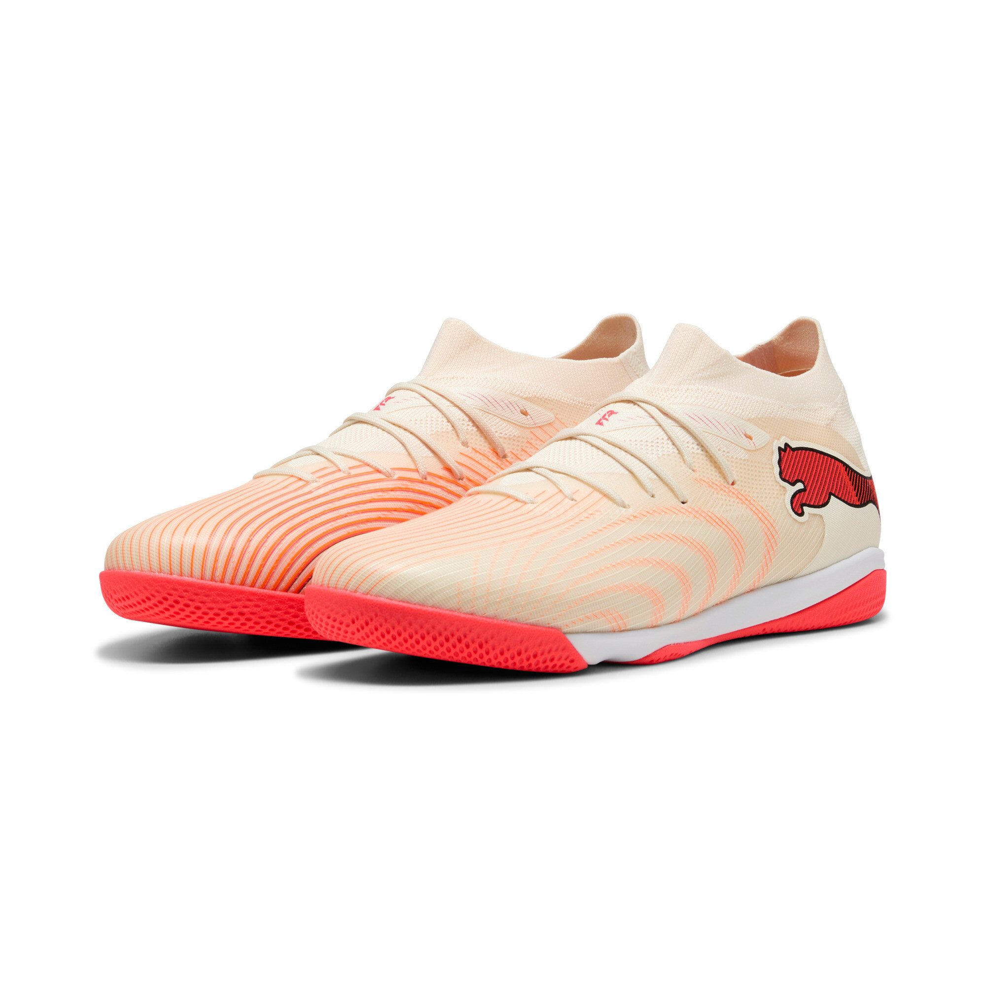 PUMA FUTURE 9 MATCH IT Sugared Almond-PUMA White-Ultr Fußballschuh