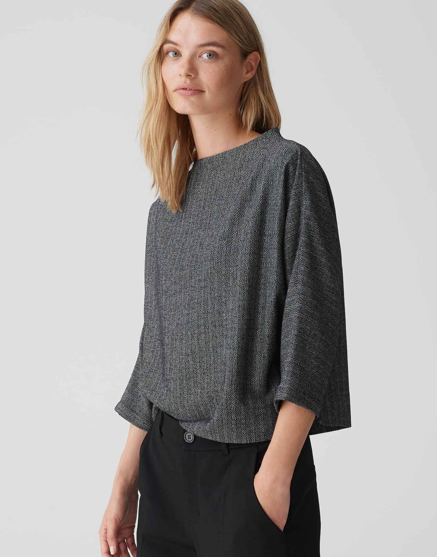 Sweater Sweater GISHA Loose im Batwing Stil