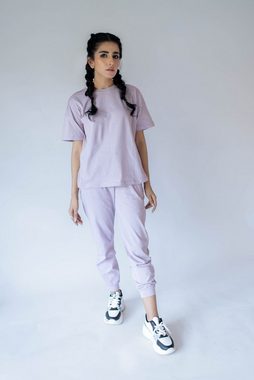 SNOOZE OFF Pyjama Loungewear Set in hell Violett