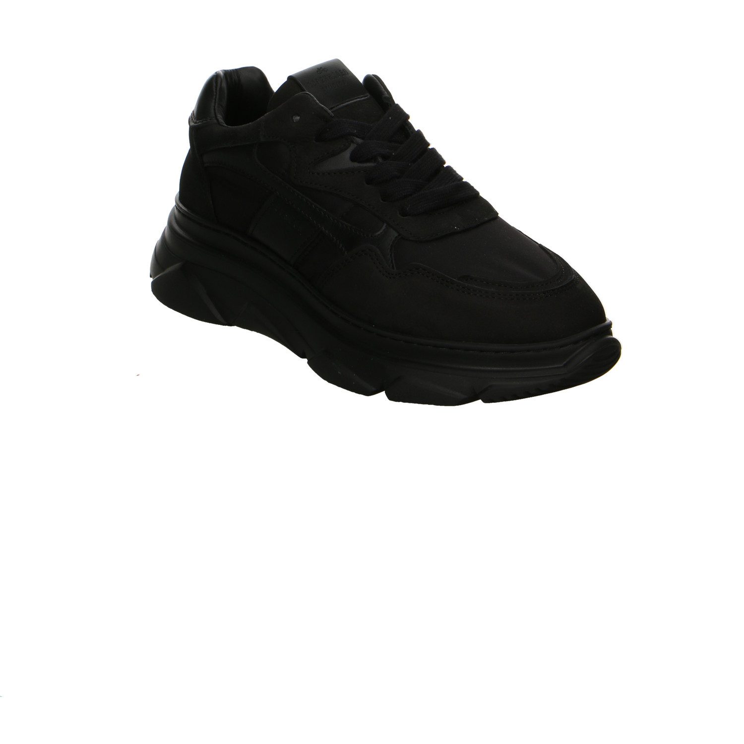 Copenhagen Studios Copenhagen Velour Schnürschuhe schwarz Schnürschuh