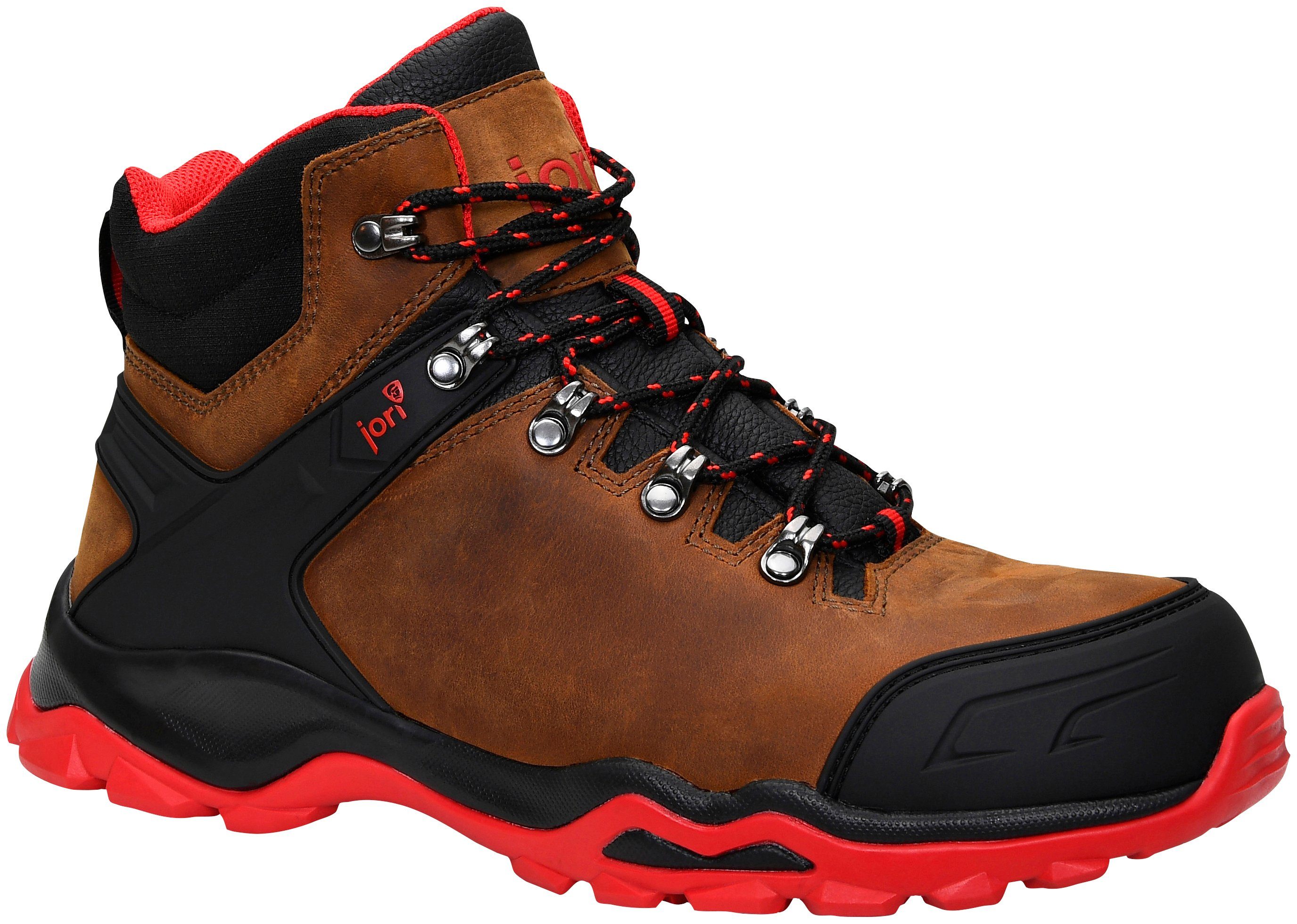 Jori jo_POWERFUL brown Mid S3 Sicherheitsstiefel