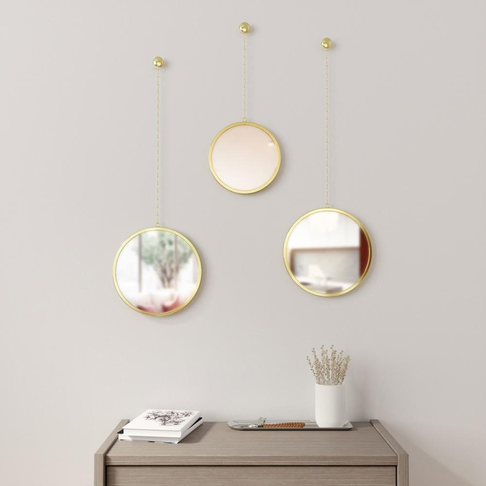Umbra Dima Spiegel 17x29x1cm zwart - 358777-040 - Sanitairwinkel.nl