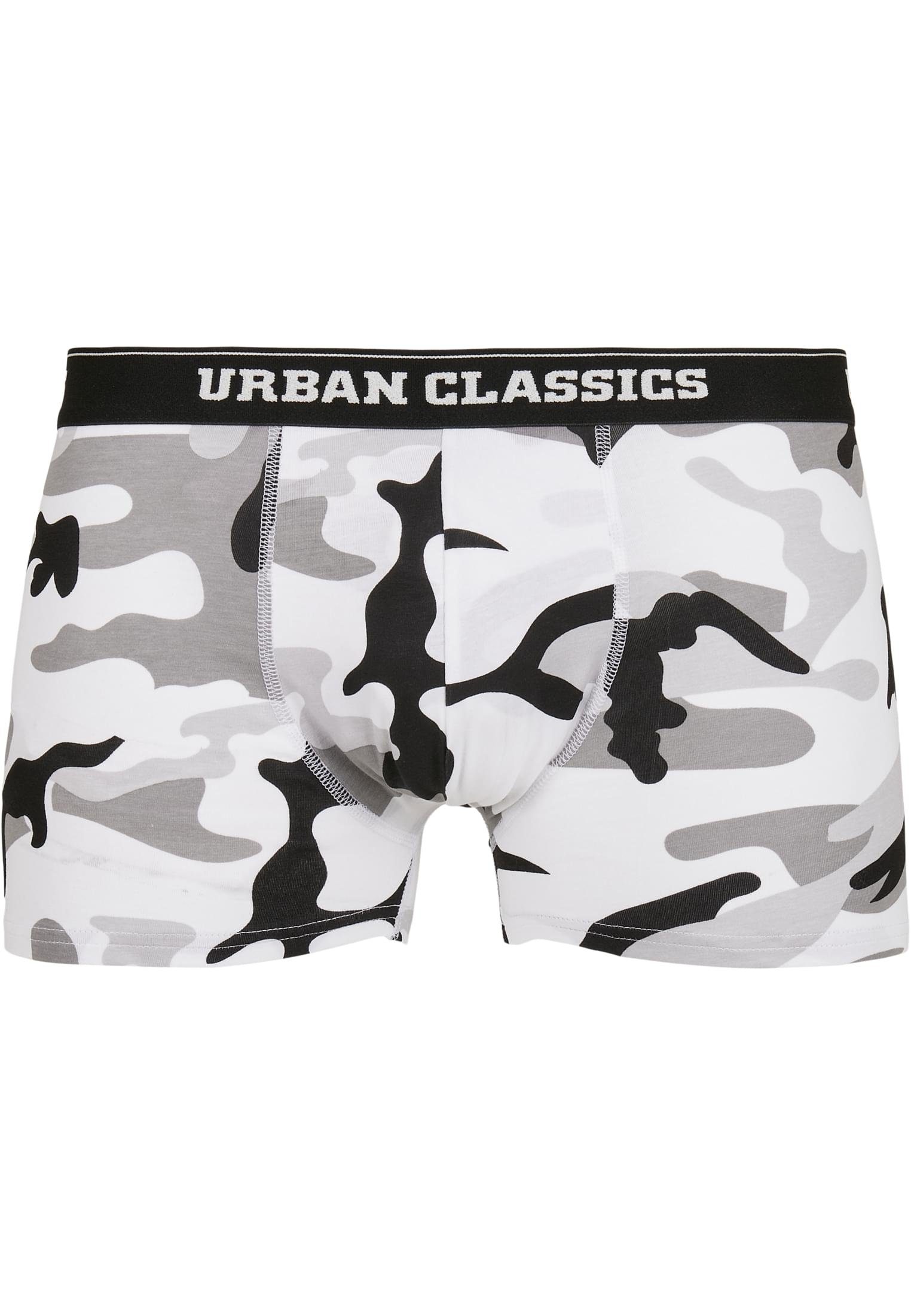CLASSICS grey Boxershorts 5-Pack snowcamo green (1-St) URBAN black Organic Boxer Shorts Herren woodcamo