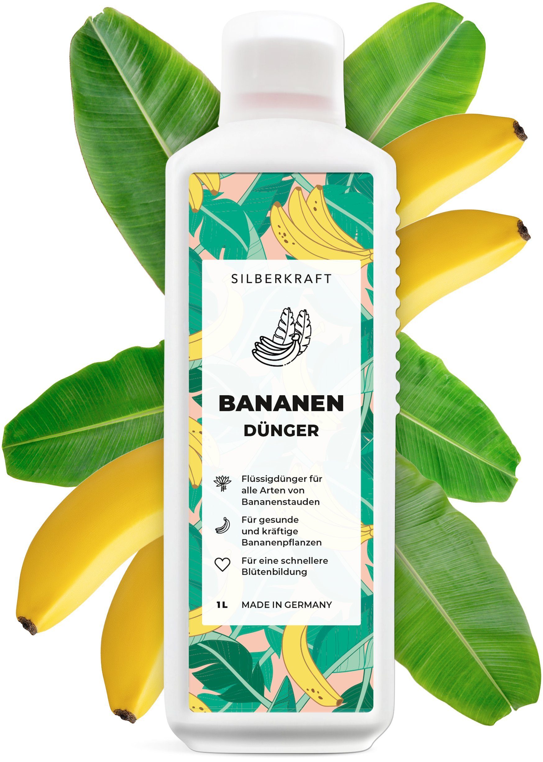 Silberkraft Pflanzendünger Bananen Dünger für alle Arten von