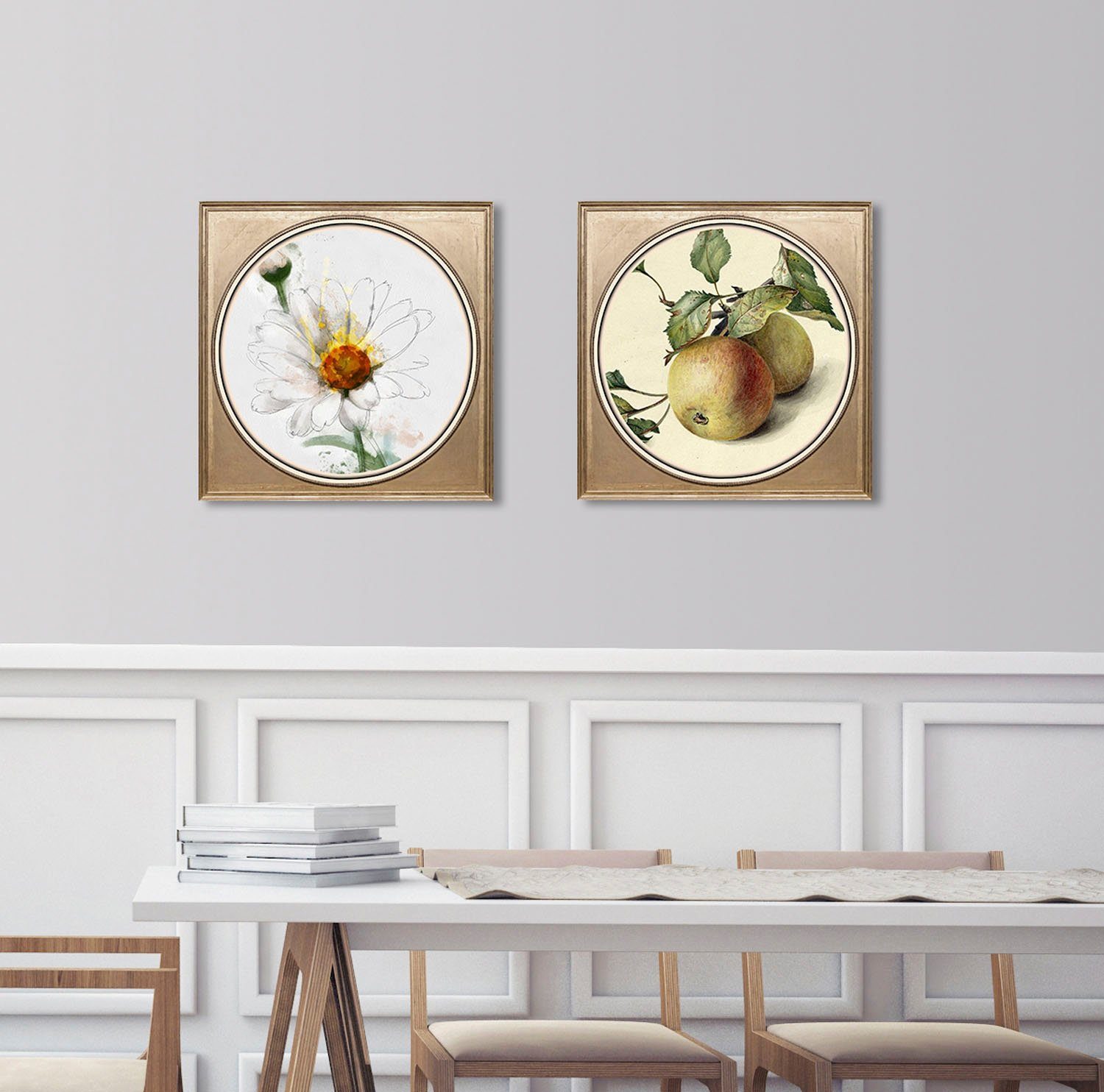 queence Acrylglasbild Blumen, Blumen, Blumenbilder, Gemälde, Kunst, Pflanzen, Pflanzenbilder, Fine Art-Print in Galeriequalität
