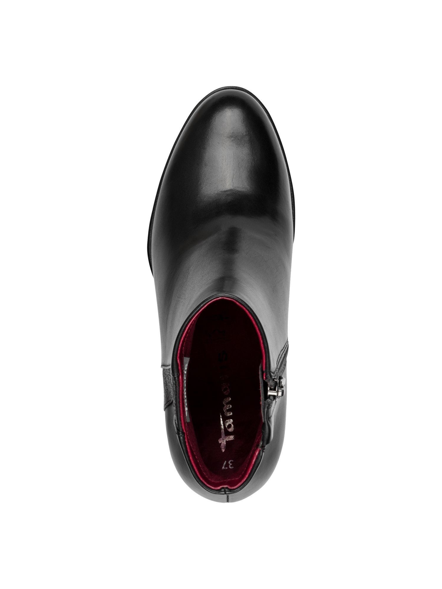 Tamaris ANTIslide, COMFORT-Lining, TOUCH-IT aus Leder Stiefelette ANTIslide