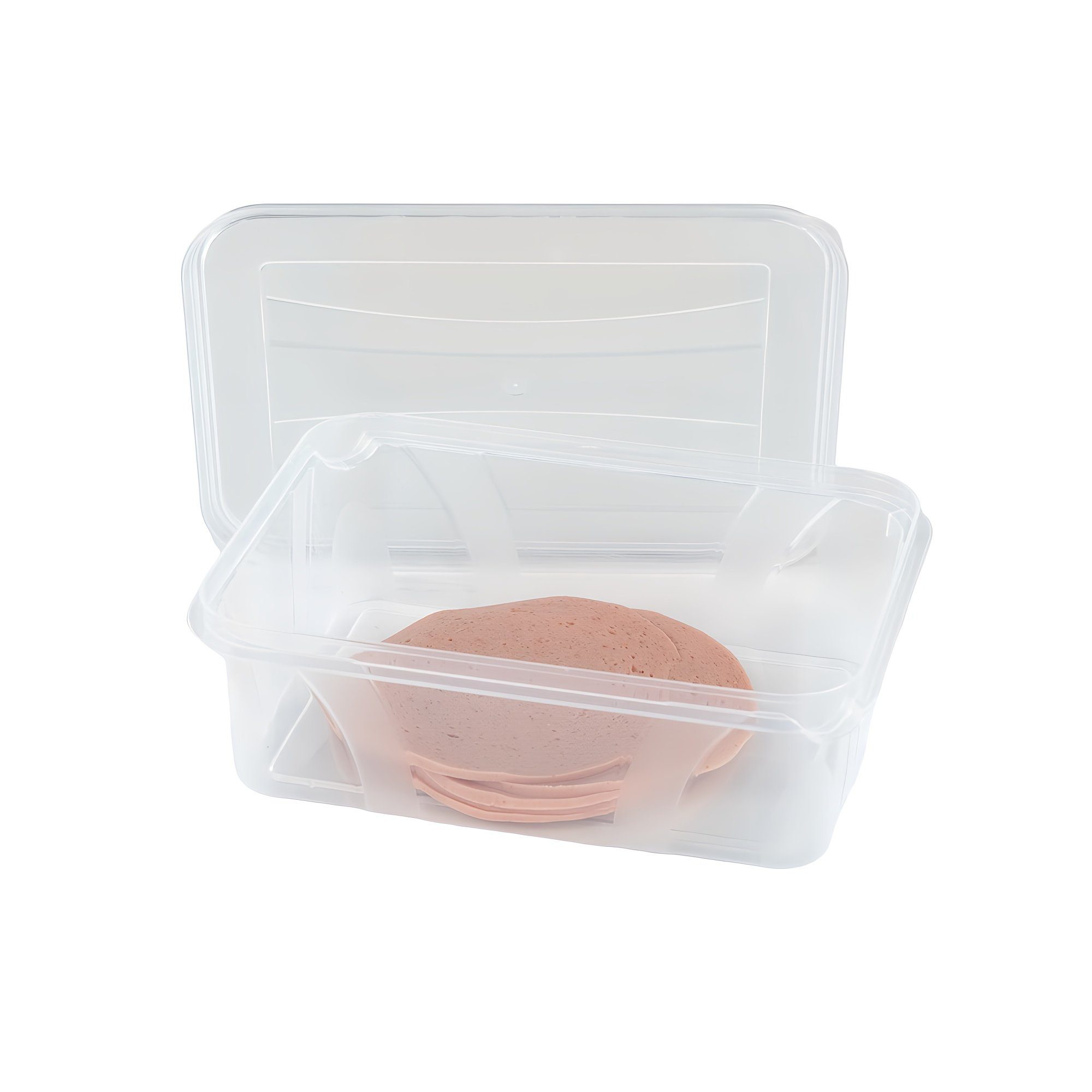 Logiplast Aufbewahrungsbox 10 Stück 194 x 140 x 64 mm 1,2L Volumen (Spar-Set, 10 Stück), spülmaschinenfest, lebensmittelecht, als Gefrierdose geeignet