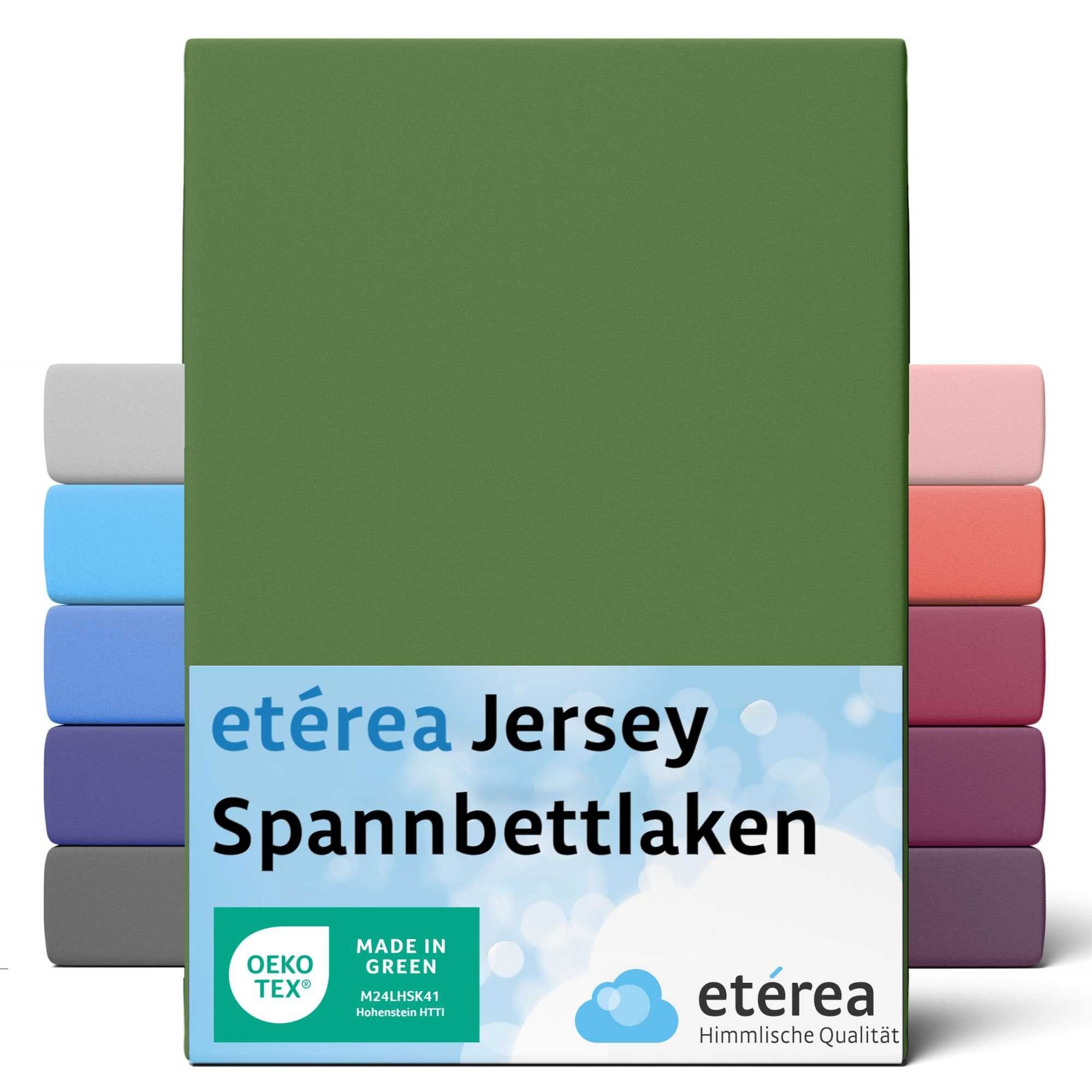 etérea Himmlische Qualität Spannbettlaken etérea Comfort Jersey Spannbettlaken, Jersey, Gummizug: rundum, (1 Stück)