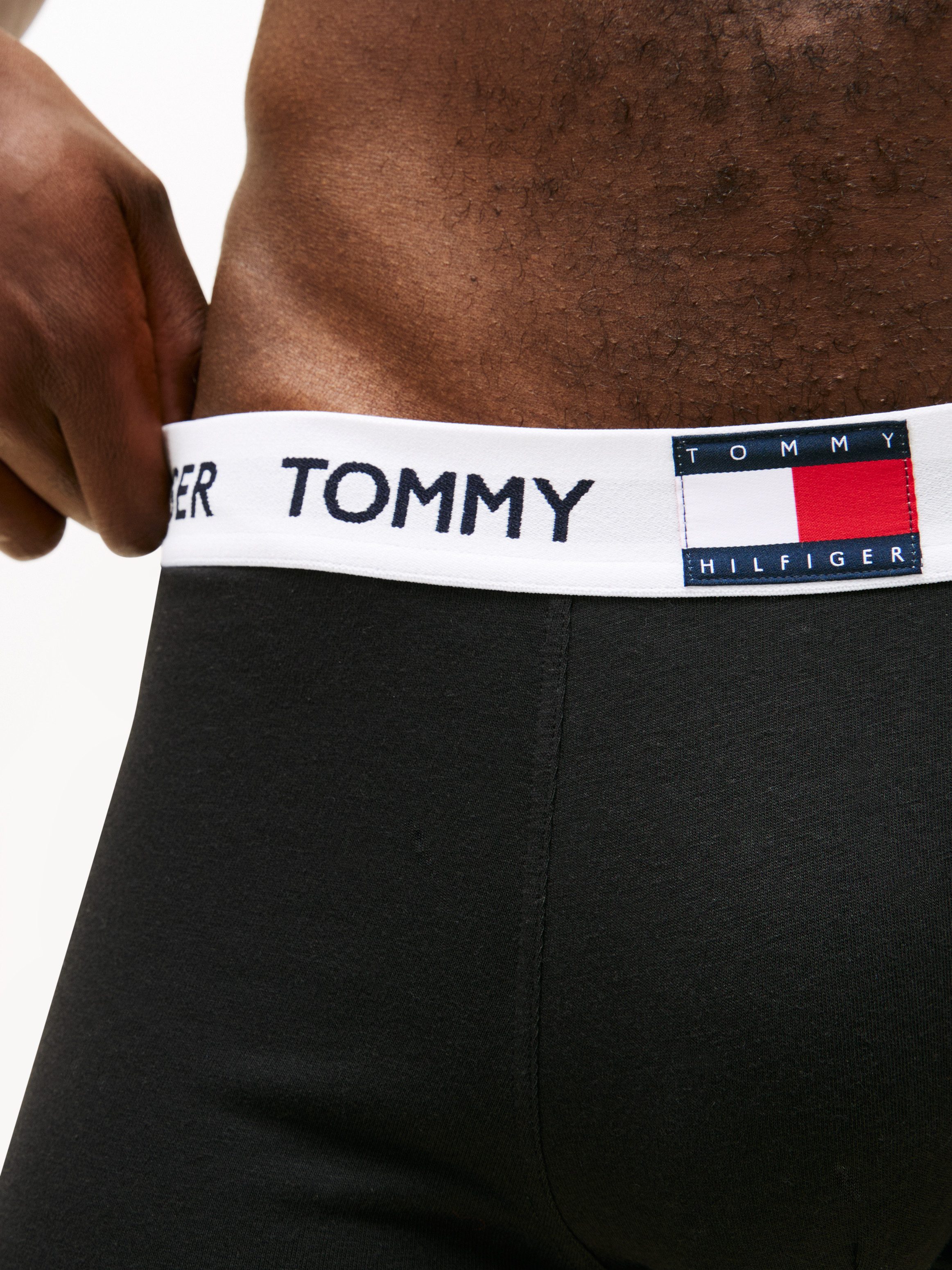 Tommy Hilfiger Underwear Trunk (3-St) Körpernahe Passform mit elastischem Bund